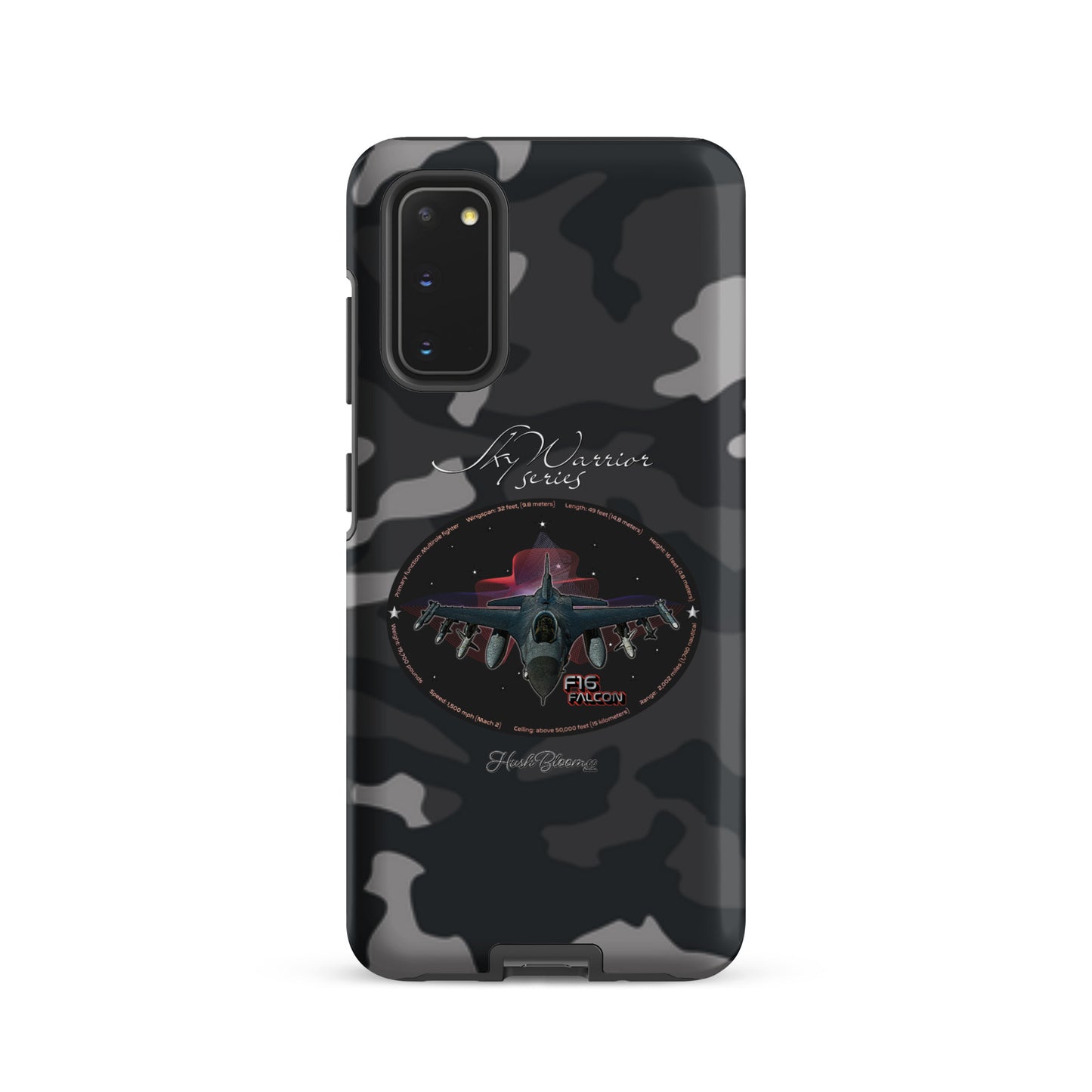 Matte - F16 Falcon Tough case for Samsung