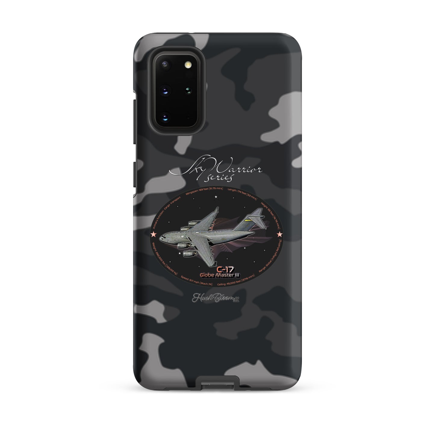 Matte - C17 Globe Master III Tough case for Samsung