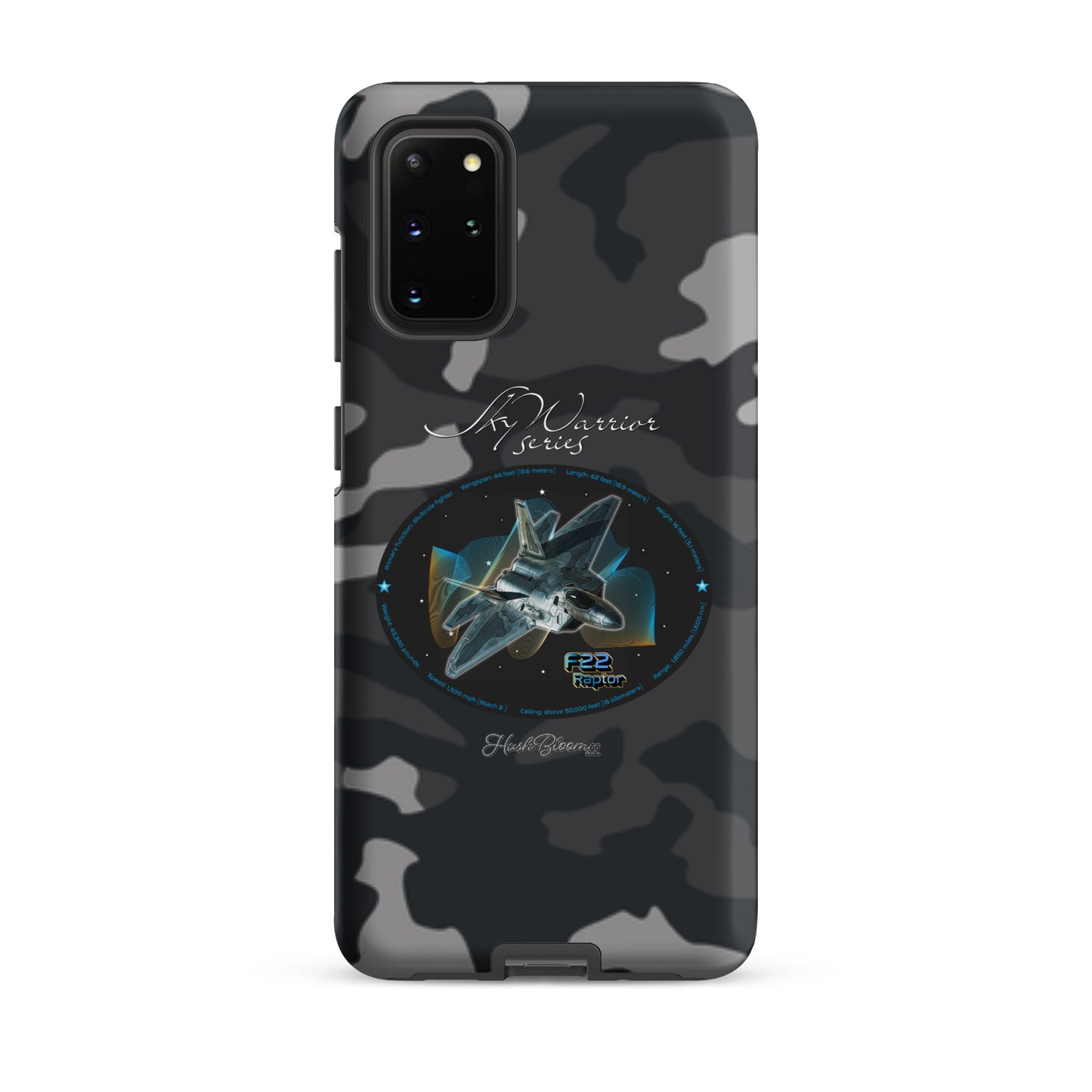 Matte - F22 Raptor Tough case for Samsung
