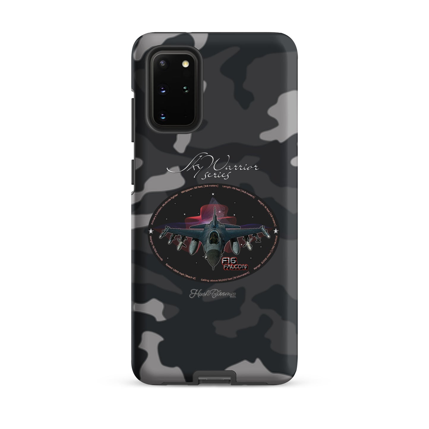 Matte - F16 Falcon Tough case for Samsung