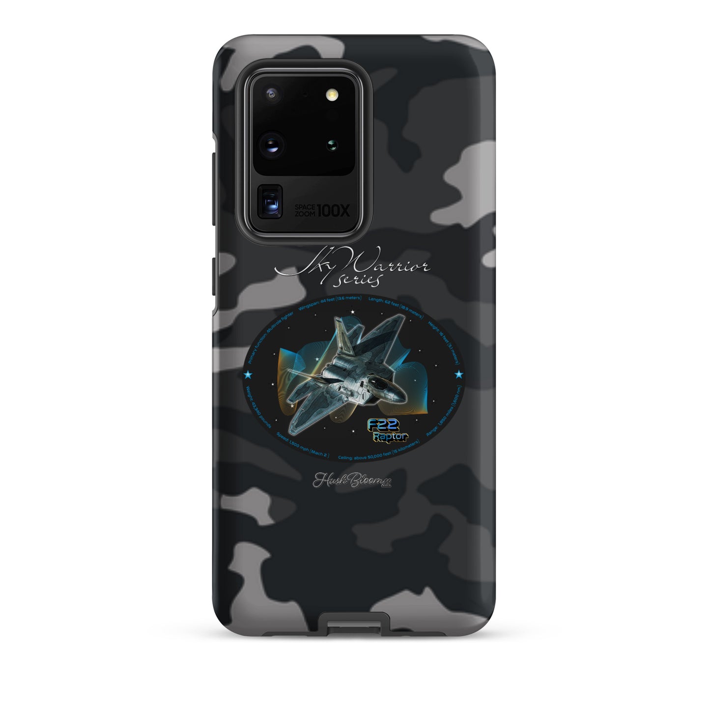 Matte - F22 Raptor Tough case for Samsung