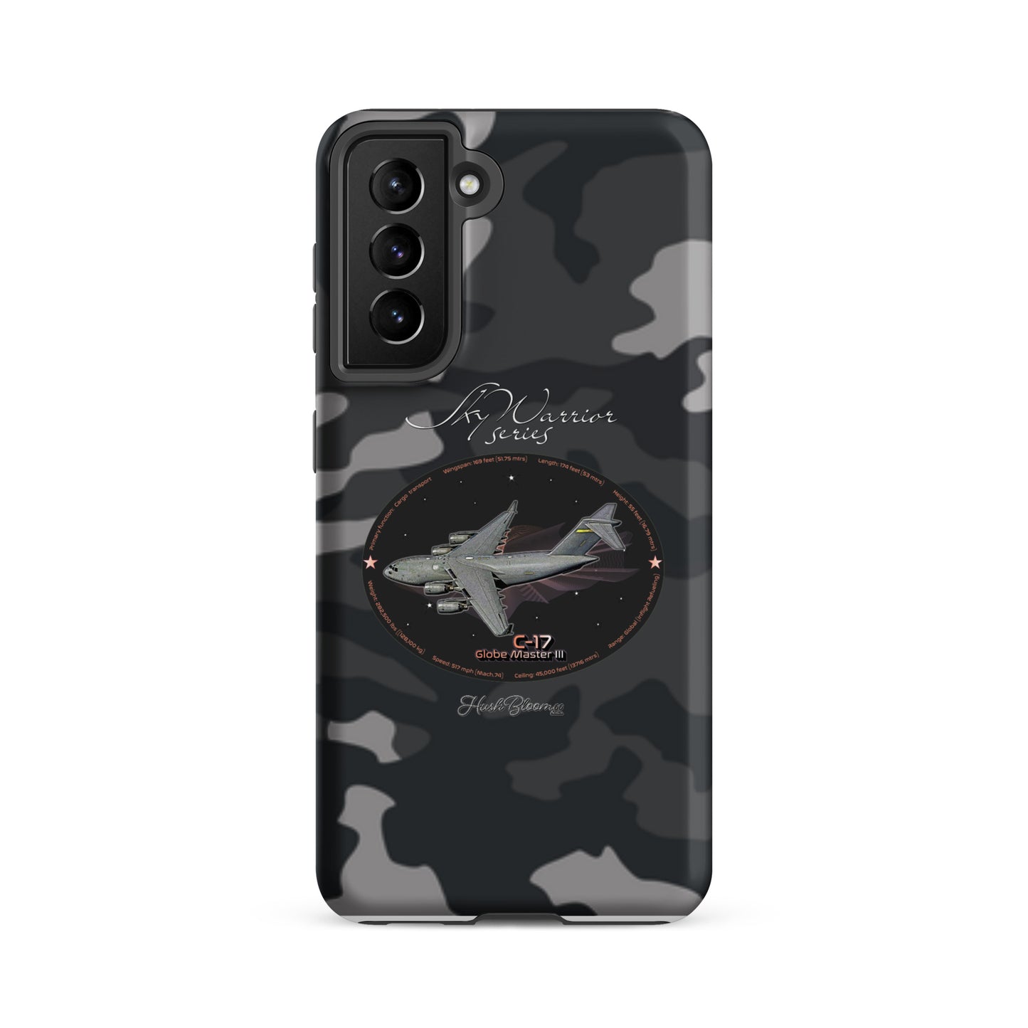 Matte - C17 Globe Master III Tough case for Samsung
