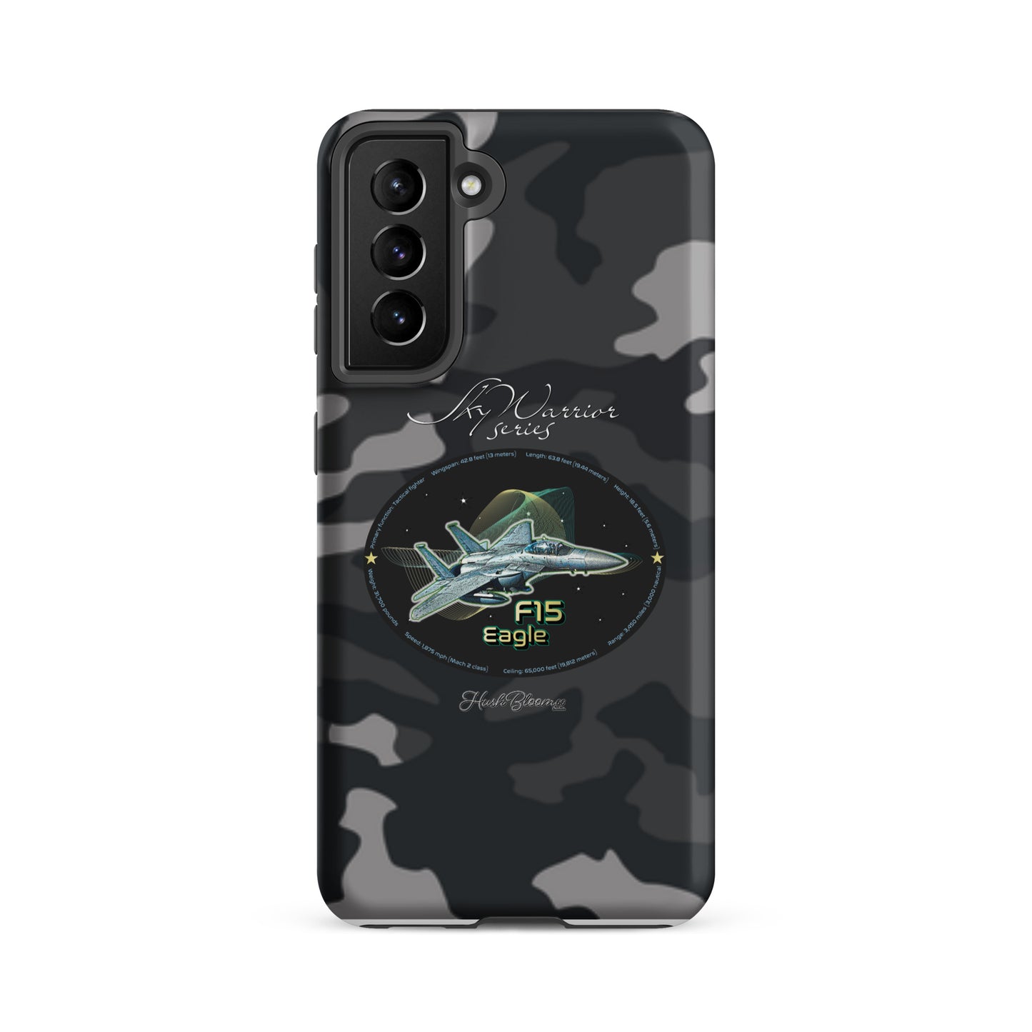 Matte - F15 Eagle Tough case for Samsung