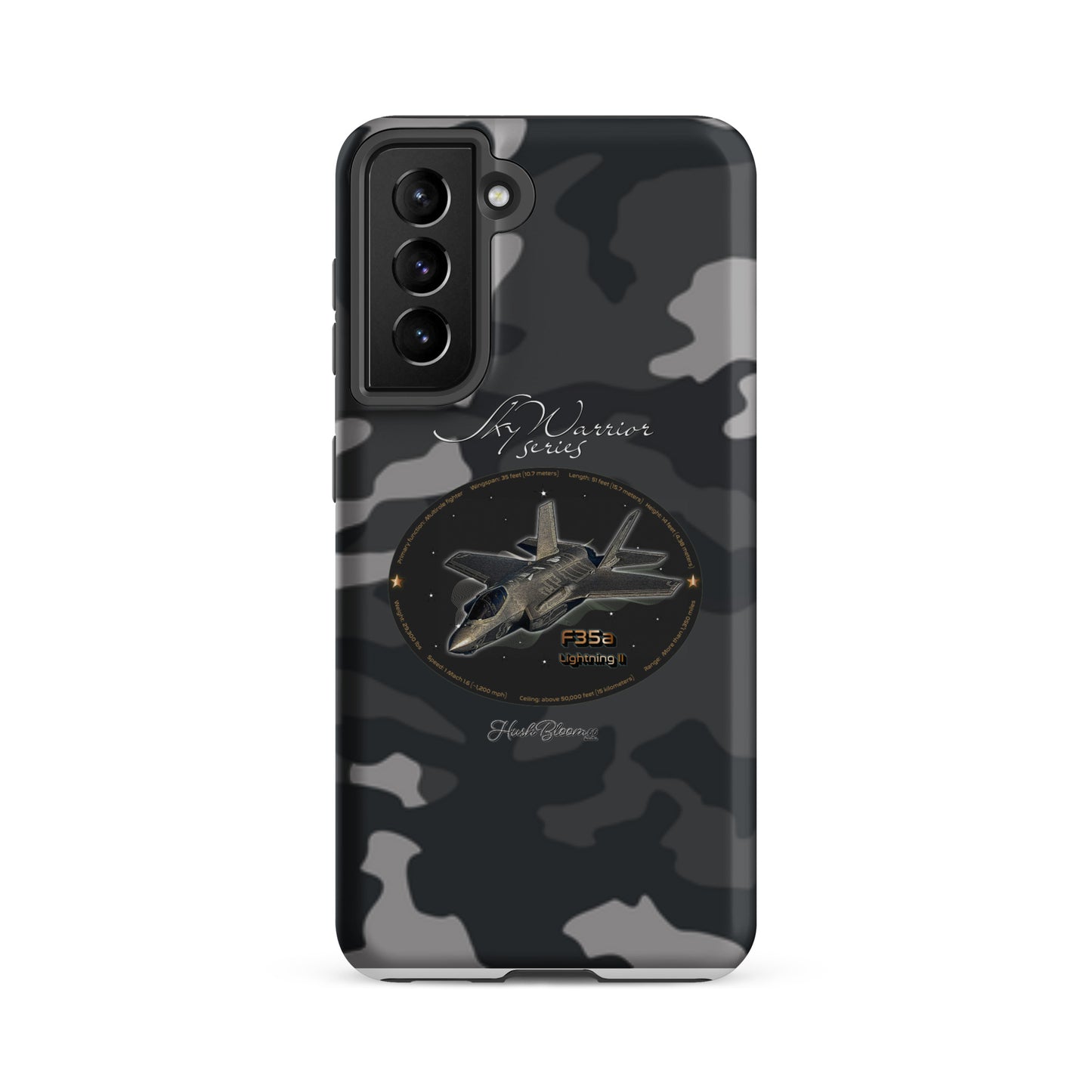 Matte - F35A Lightning Tough case for Samsung