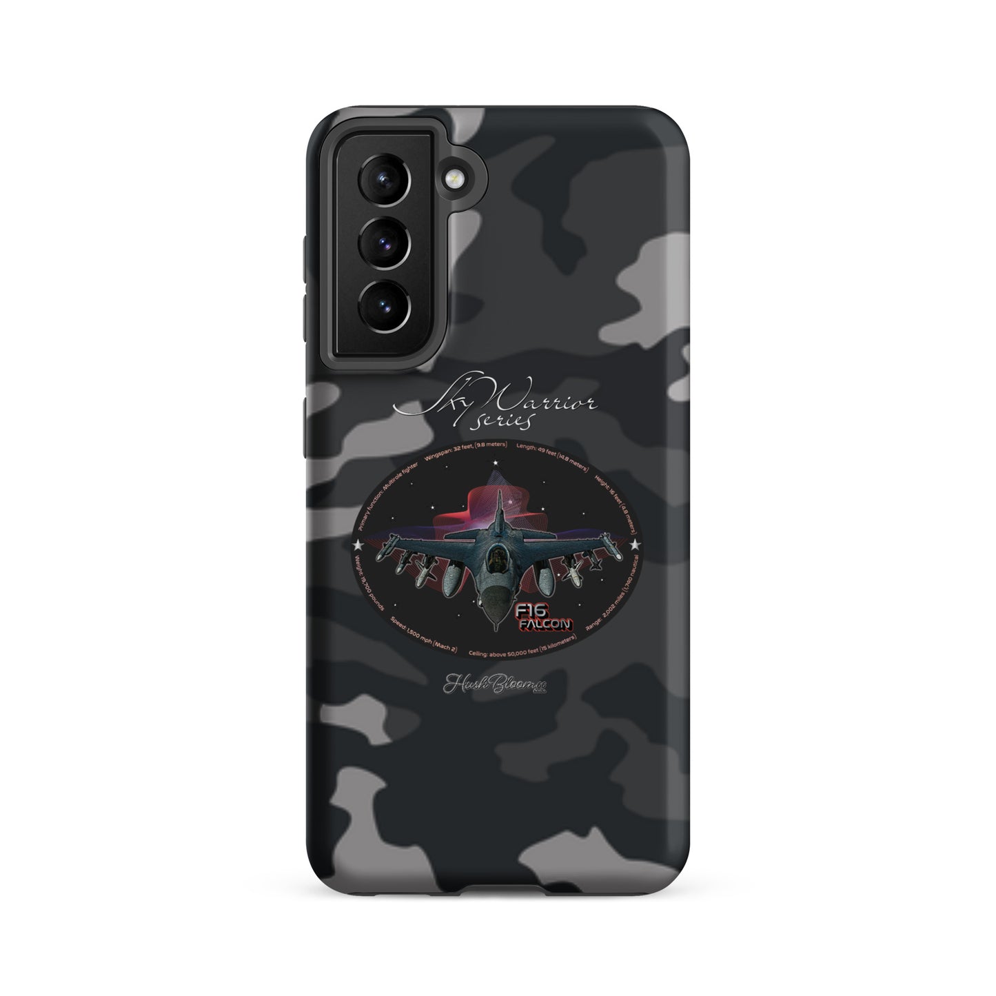 Matte - F16 Falcon Tough case for Samsung