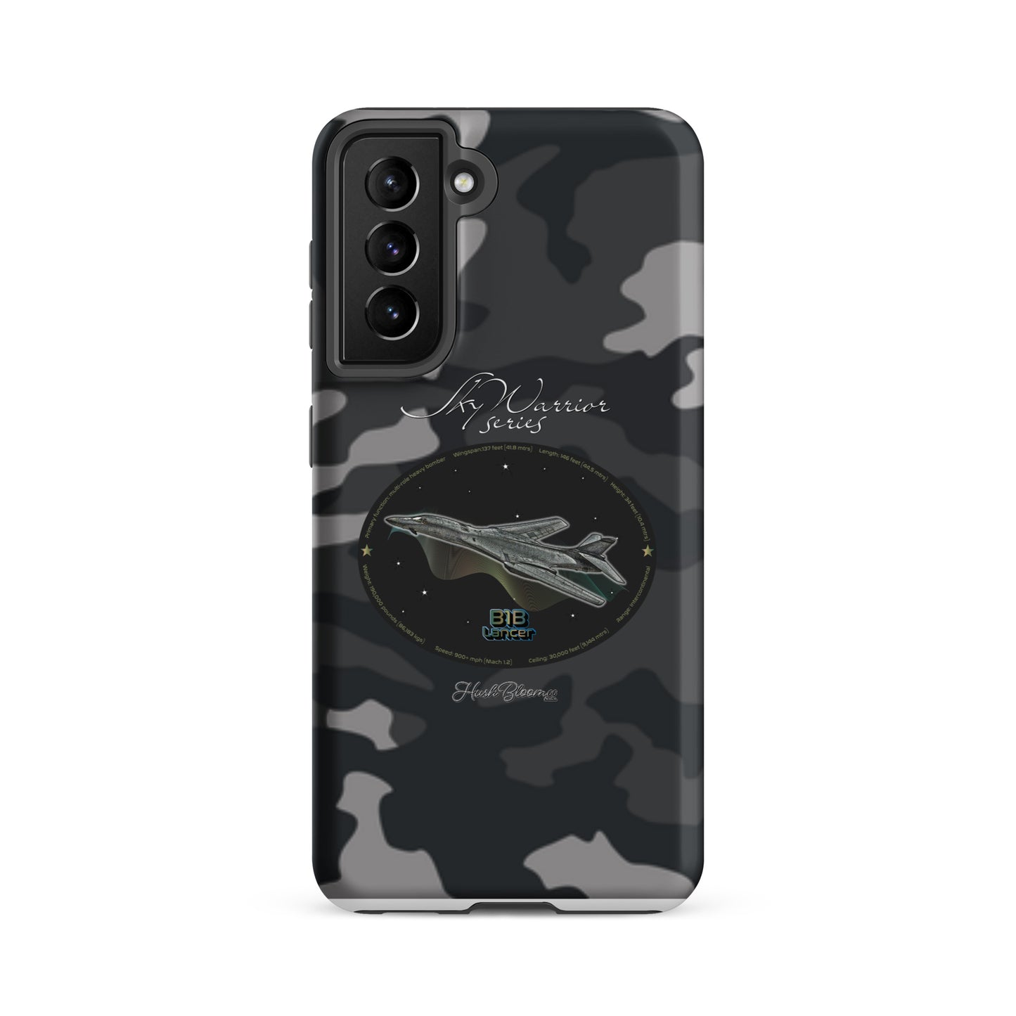 Matte - B1B Lancer Tough case for Samsung