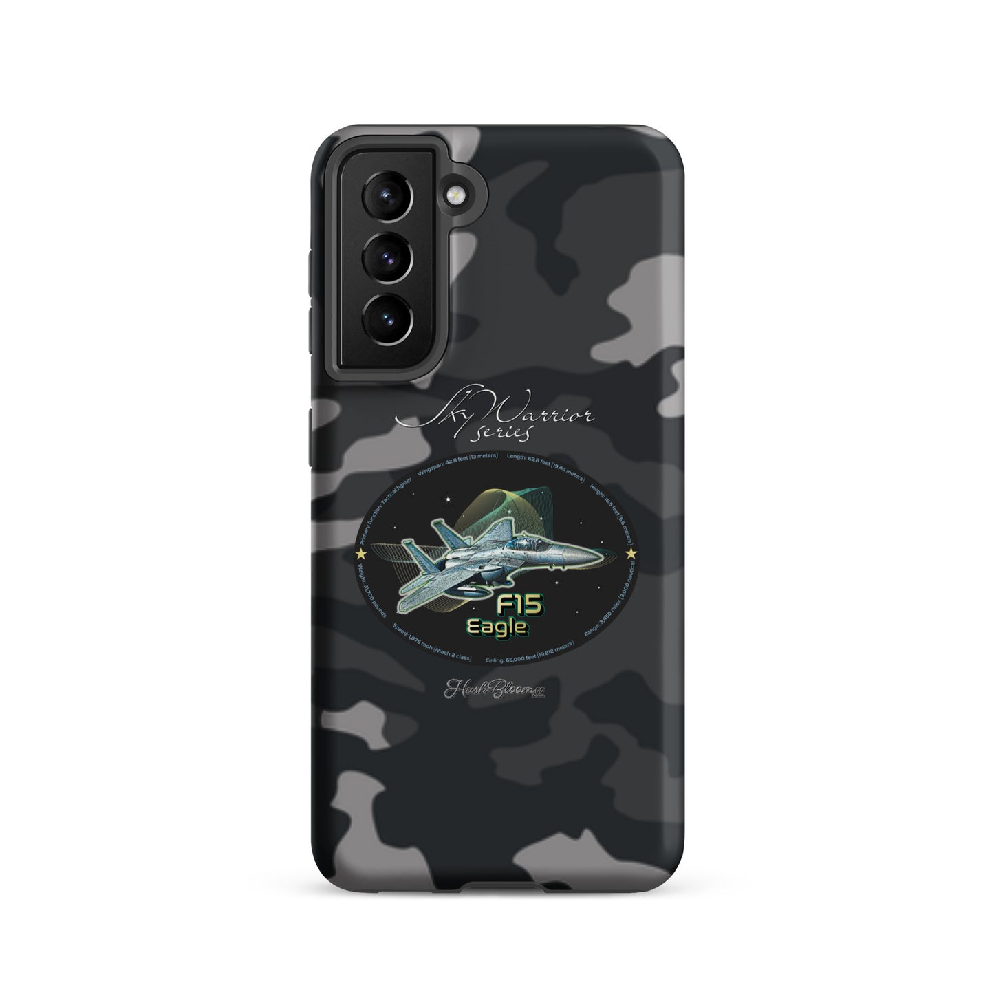 Matte - F15 Eagle Tough case for Samsung