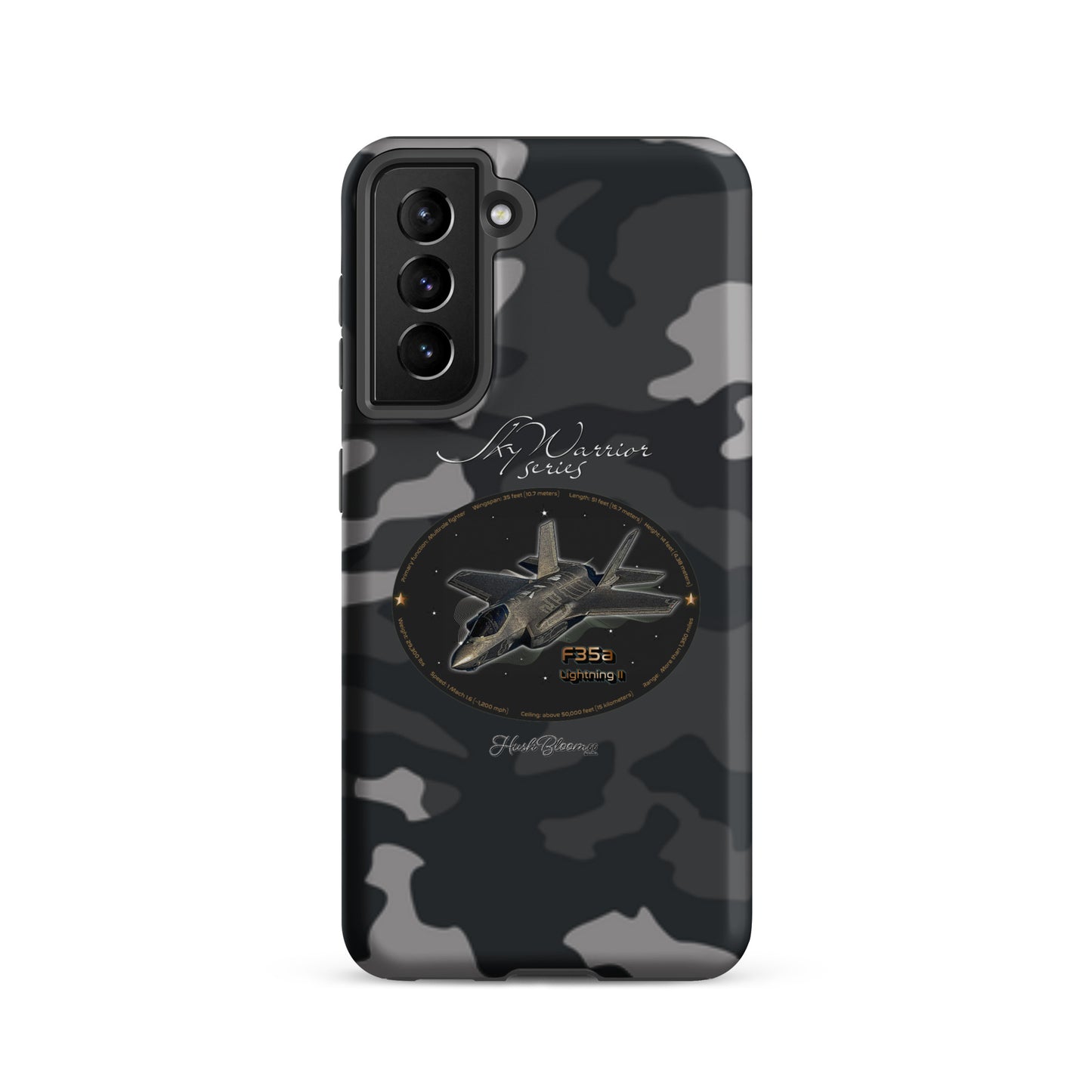 Matte - F35A Lightning Tough case for Samsung