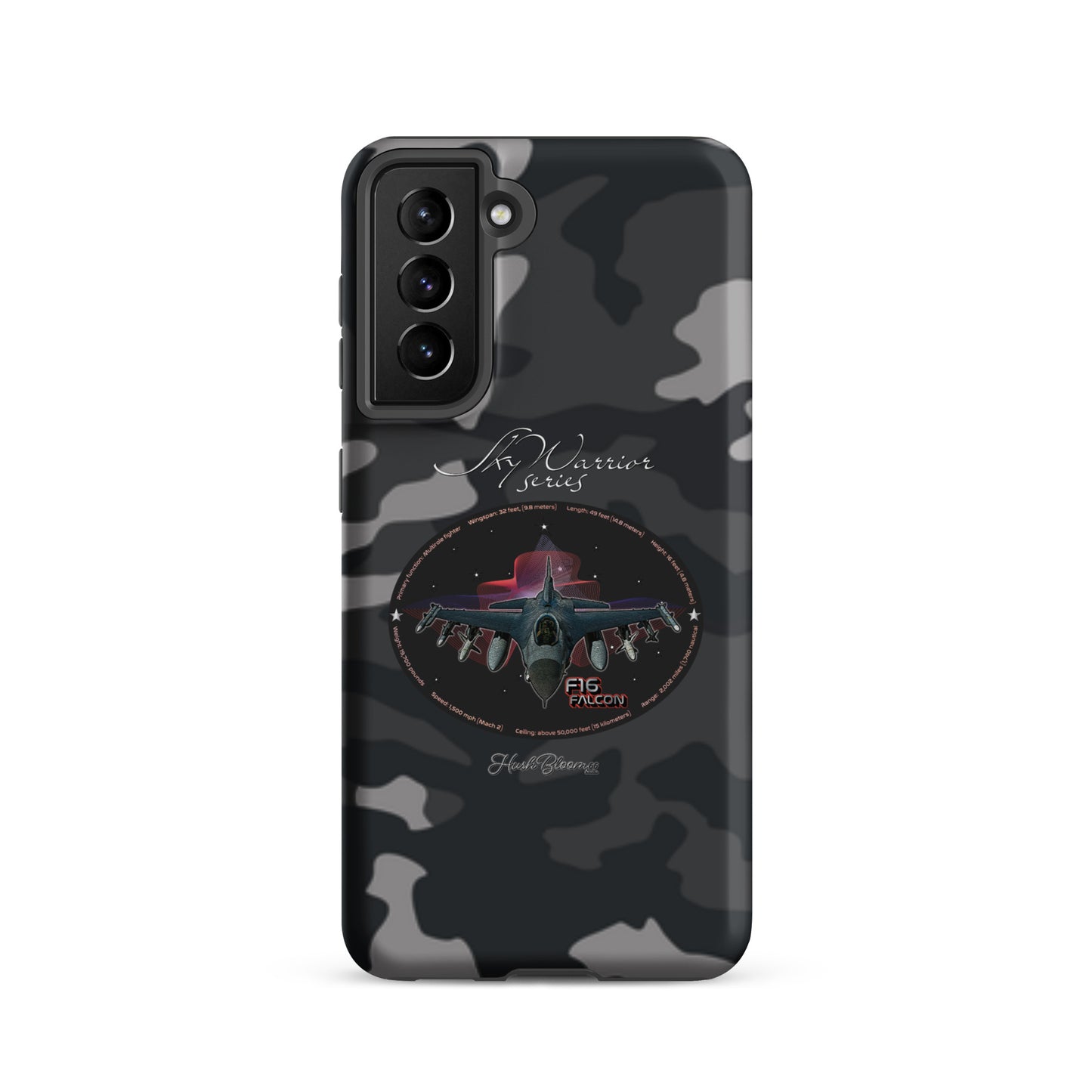 Matte - F16 Falcon Tough case for Samsung