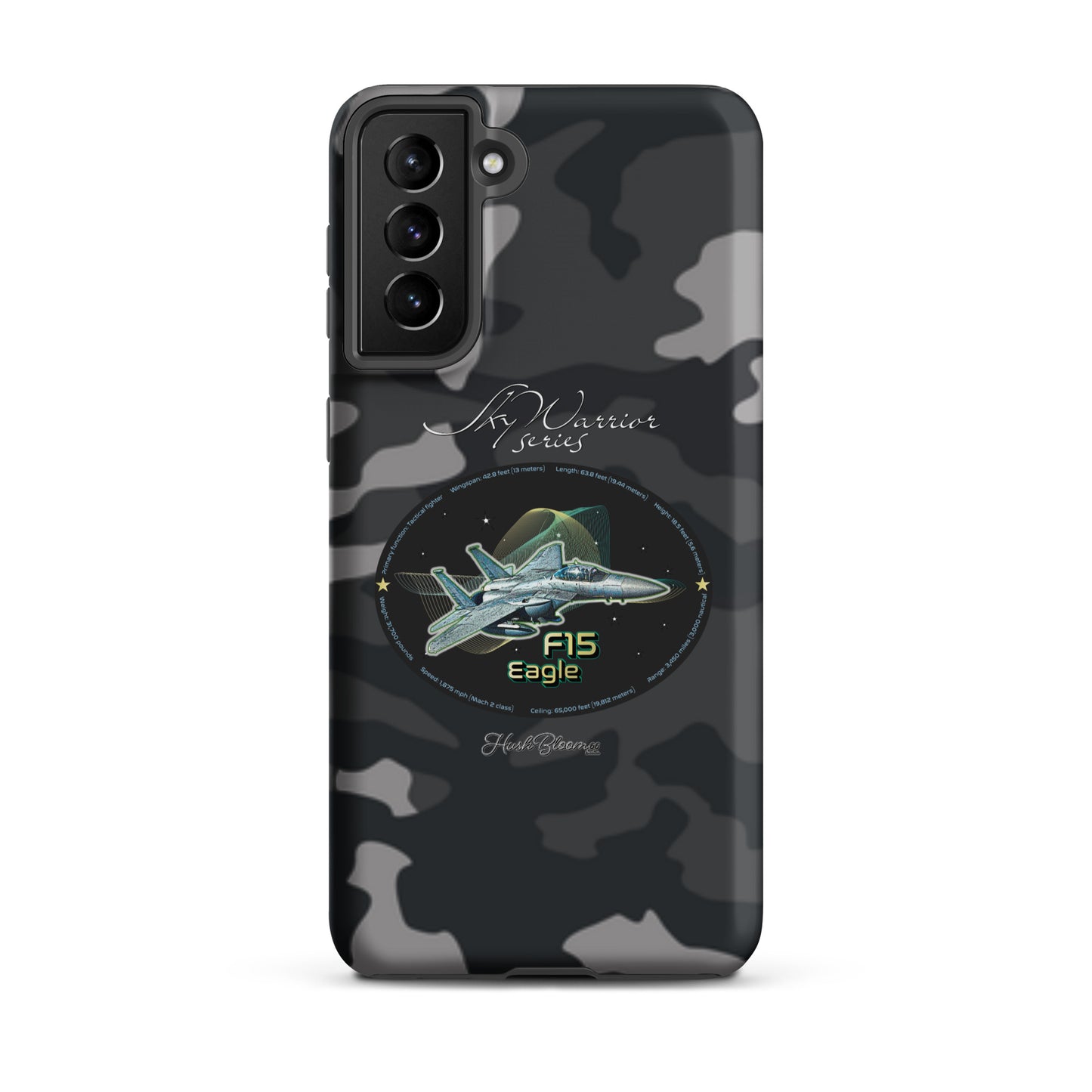 Matte - F15 Eagle Tough case for Samsung