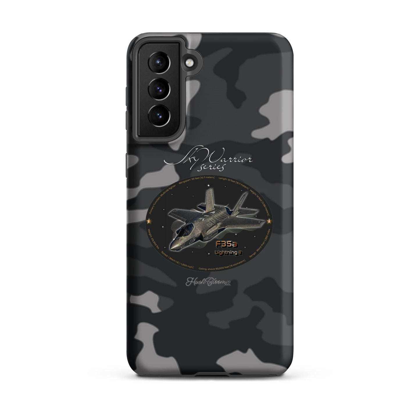 Matte - F35A Lightning Tough case for Samsung