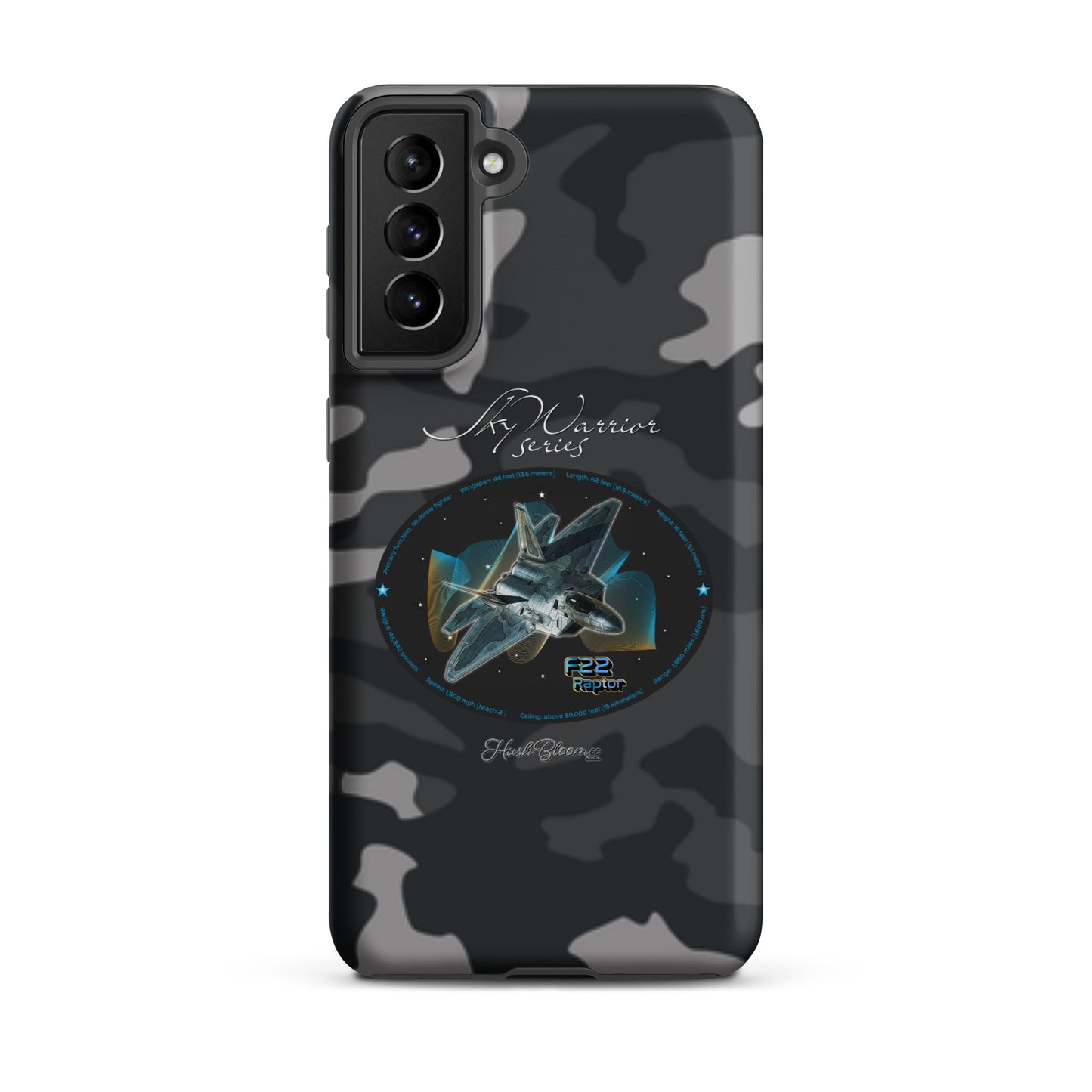 Matte - F22 Raptor Tough case for Samsung