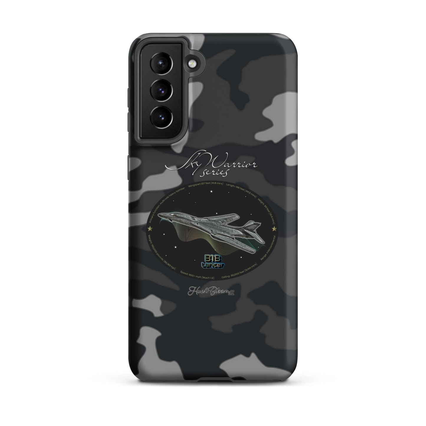 Matte - B1B Lancer Tough case for Samsung