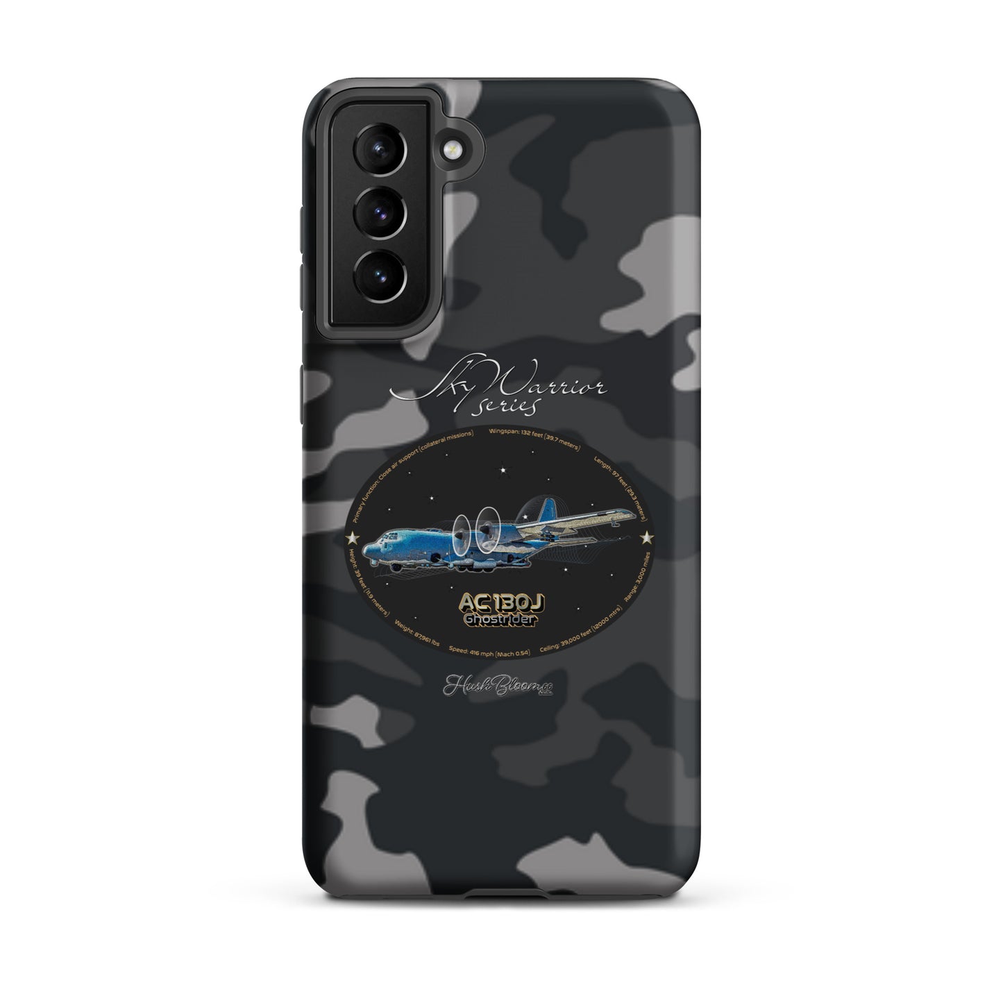 Matte - AC130J Ghostrider Tough case for Samsung