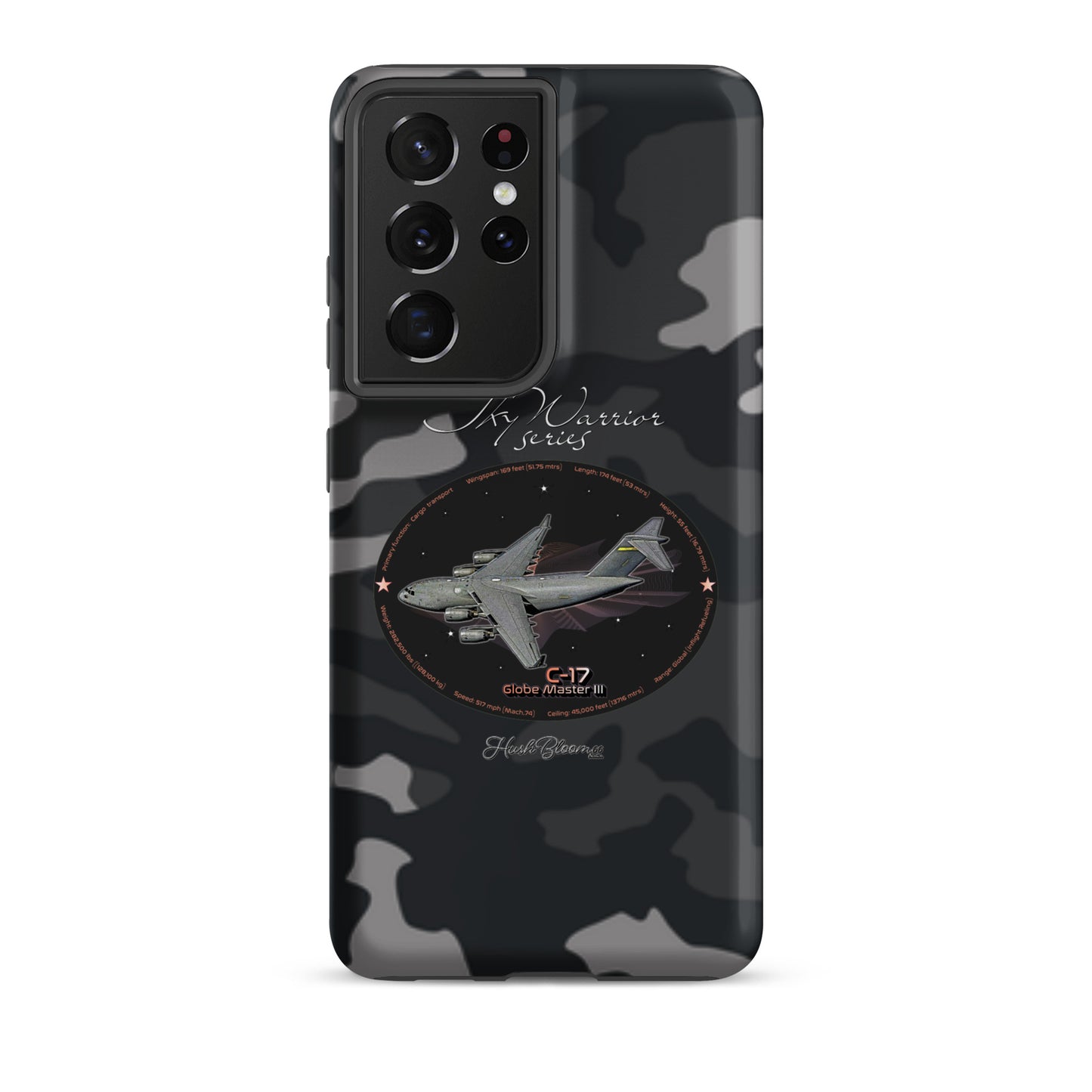 Matte - C17 Globe Master III Tough case for Samsung