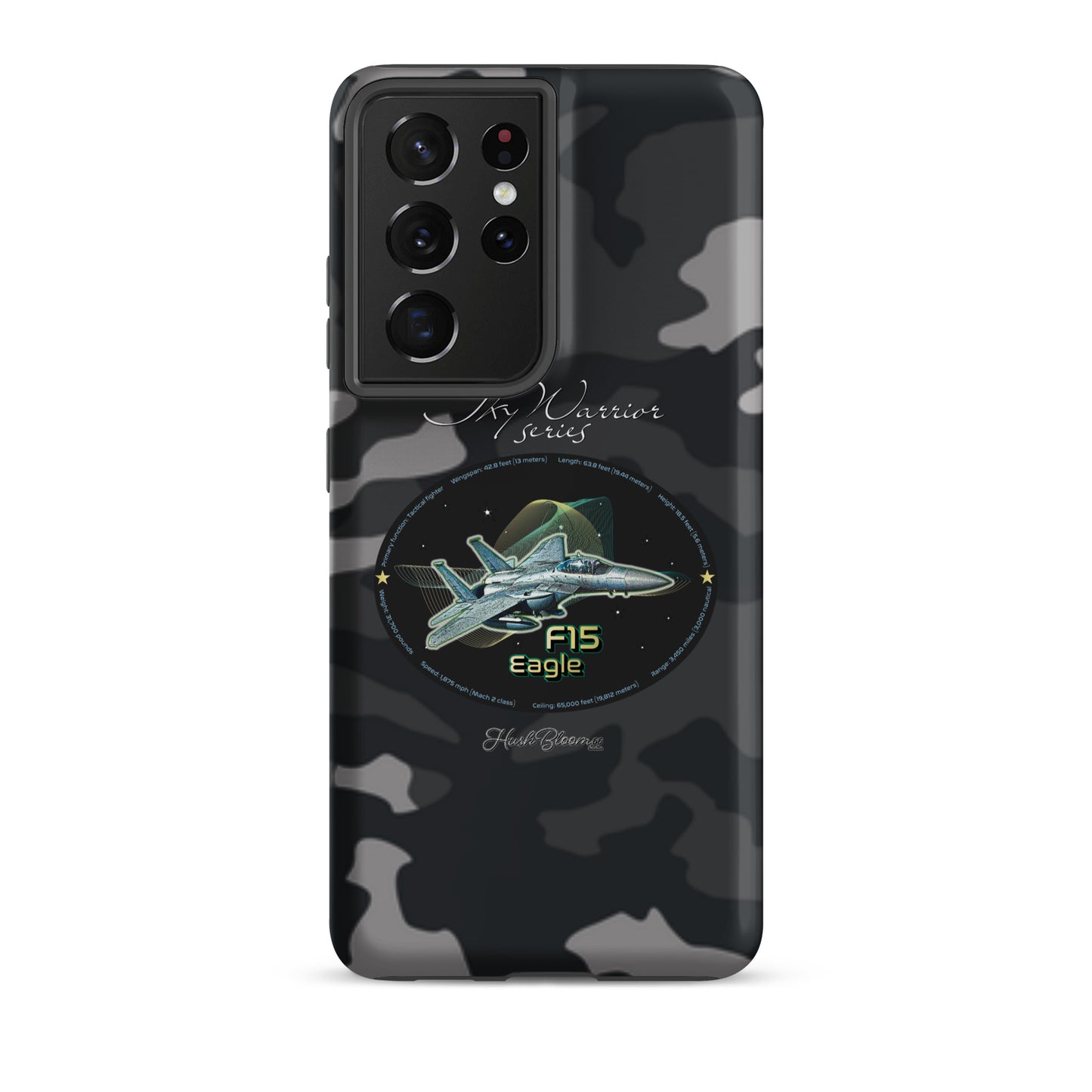 Matte - F15 Eagle Tough case for Samsung