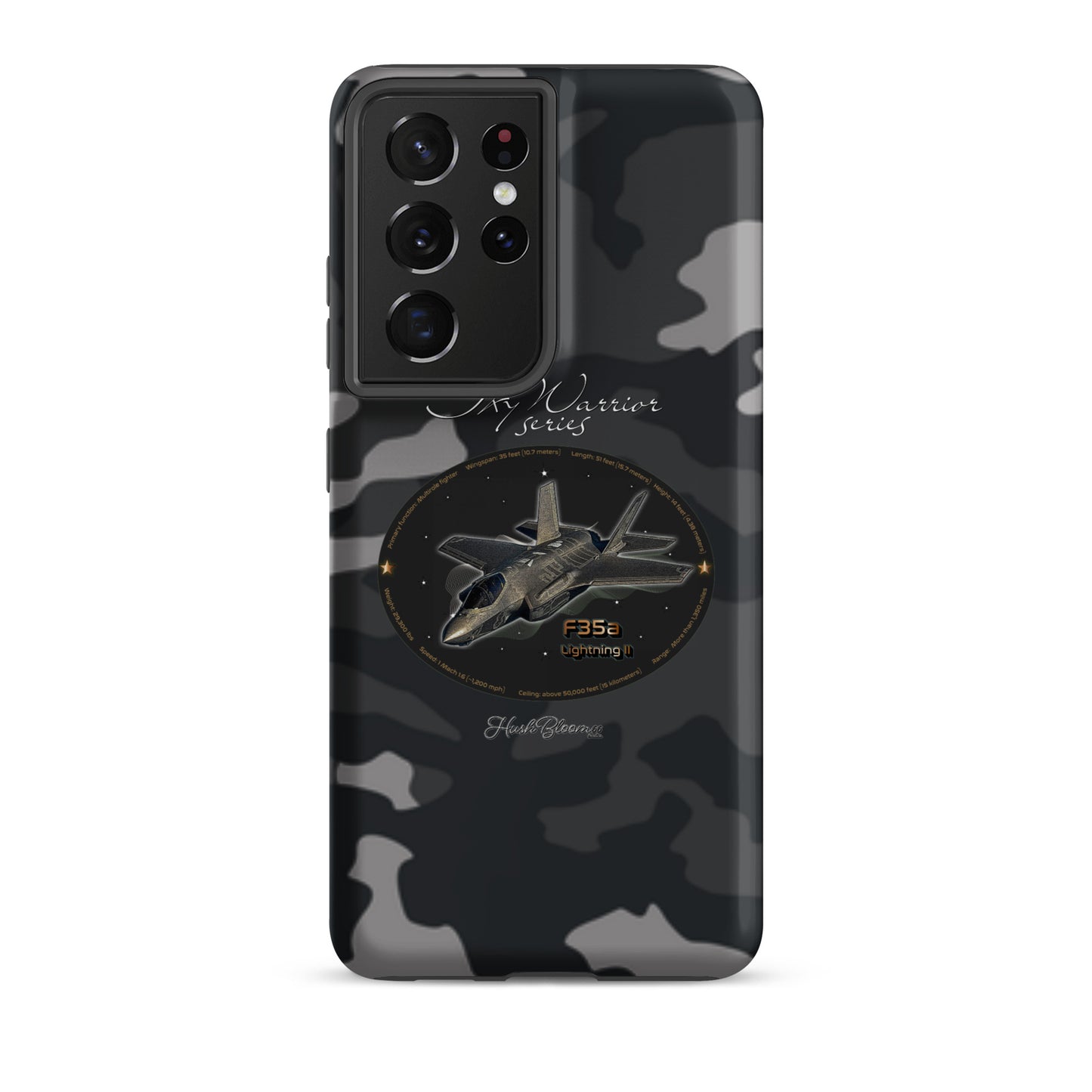 Matte - F35A Lightning Tough case for Samsung