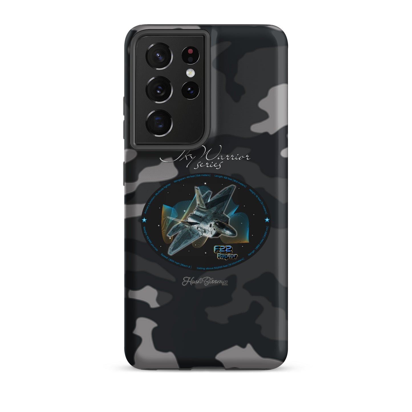 Matte - F22 Raptor Tough case for Samsung