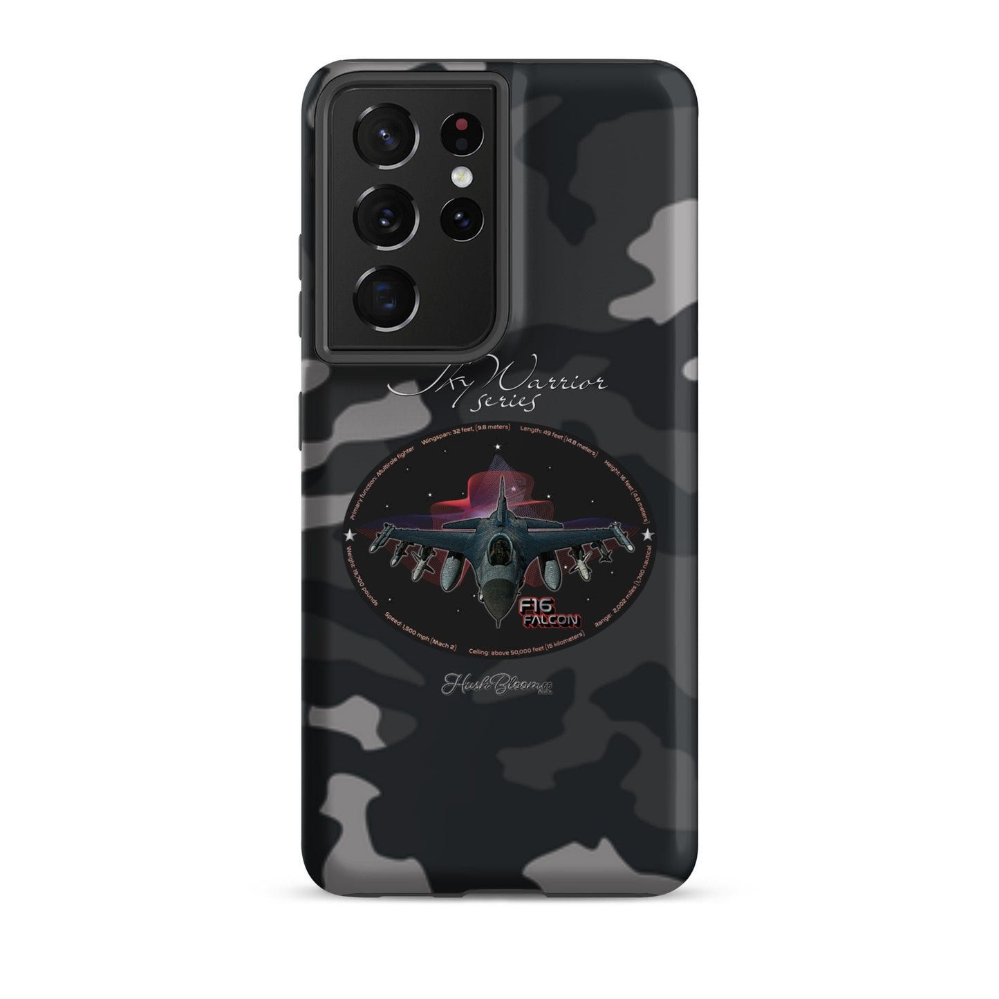 Matte - F16 Falcon Tough case for Samsung