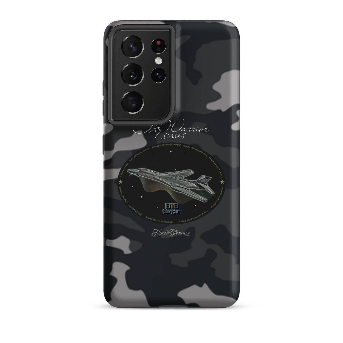 Matte - B1B Lancer Tough case for Samsung