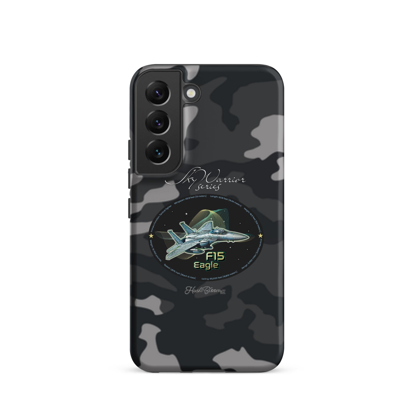 Matte - F15 Eagle Tough case for Samsung