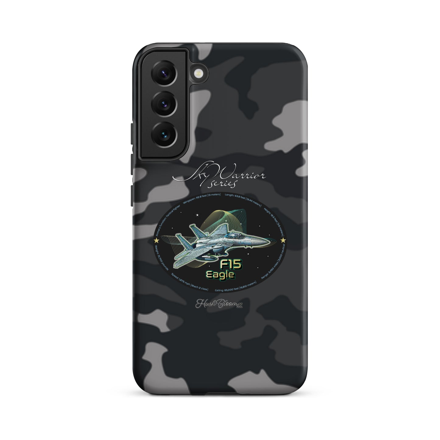 Matte - F15 Eagle Tough case for Samsung