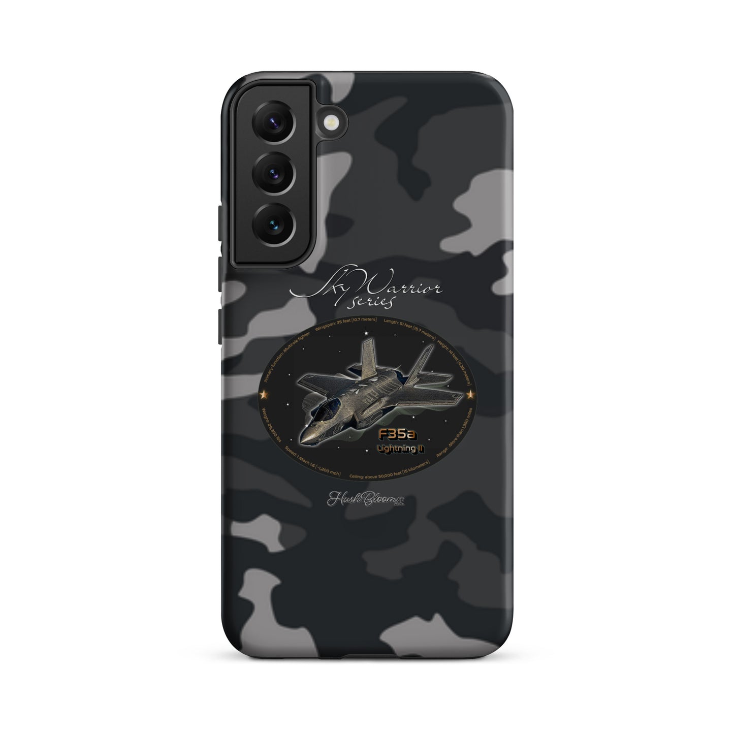 Matte - F35A Lightning Tough case for Samsung