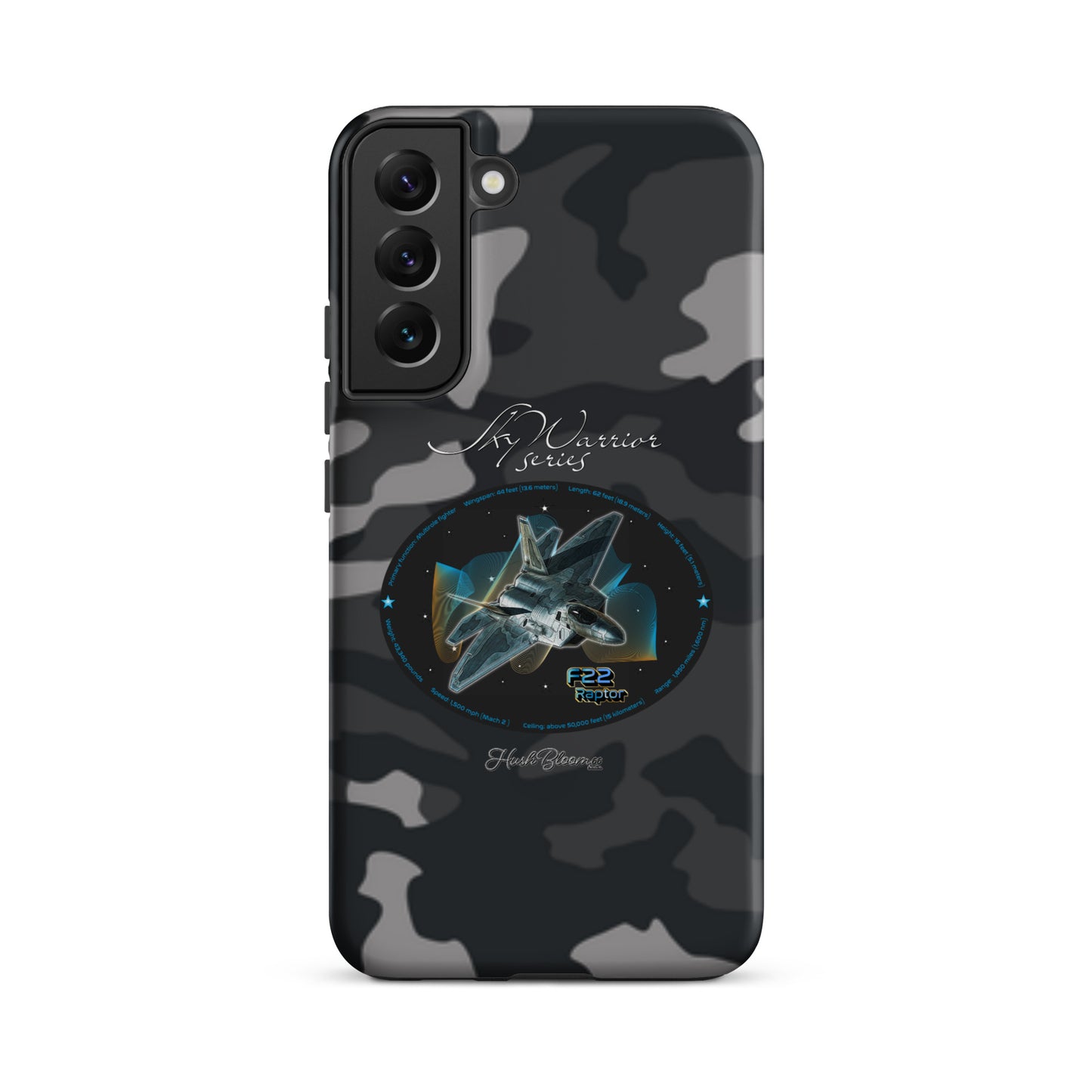 Matte - F22 Raptor Tough case for Samsung