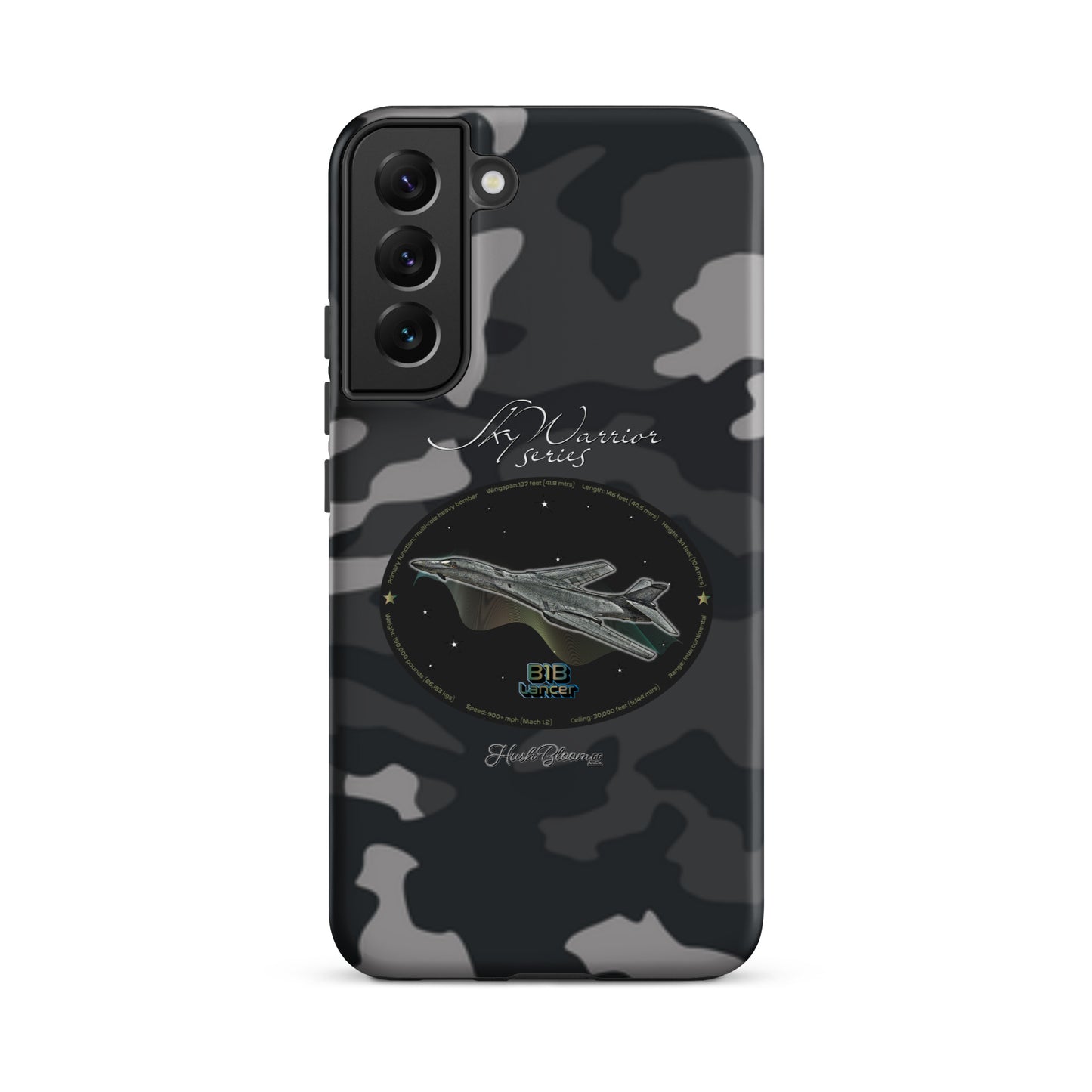 Matte - B1B Lancer Tough case for Samsung