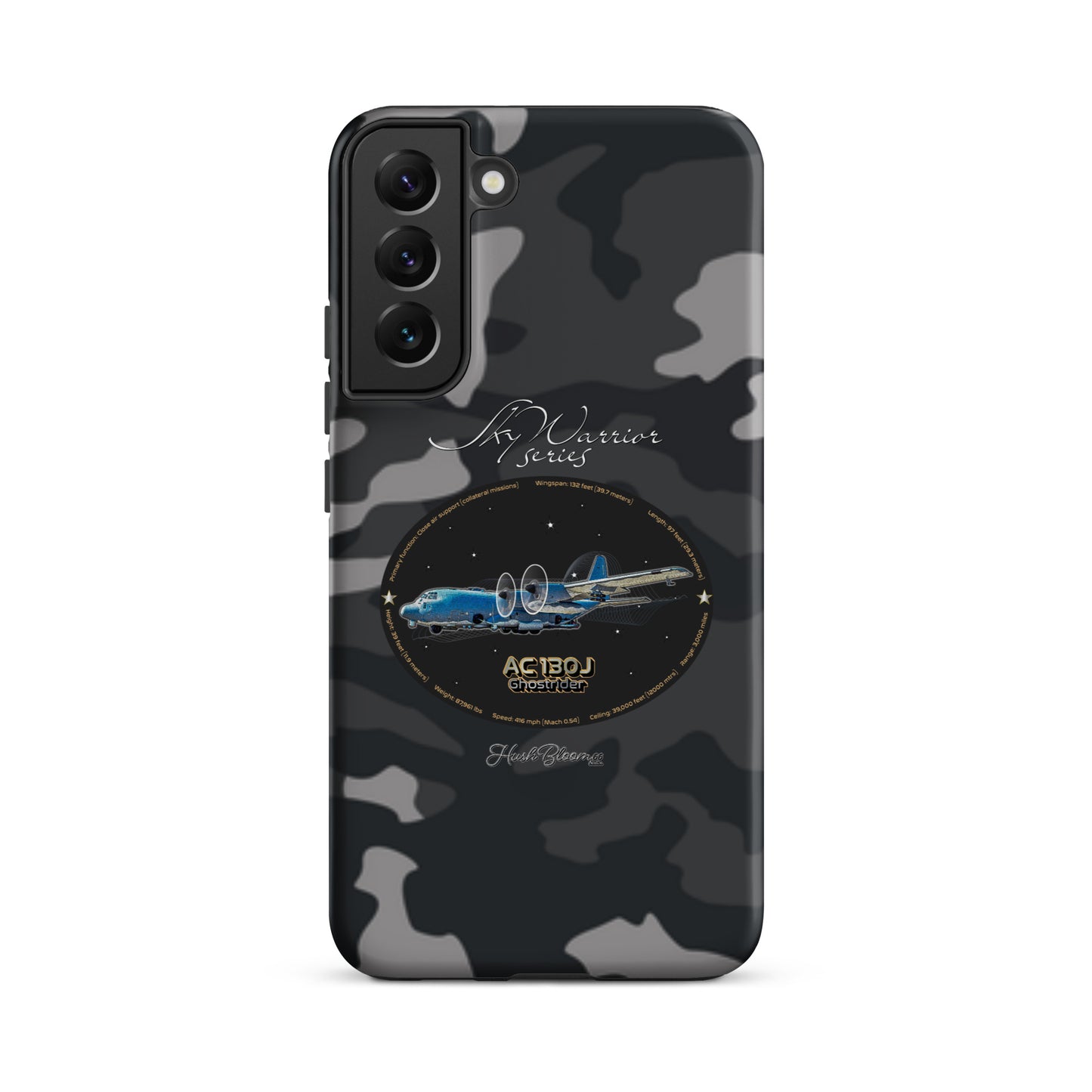 Matte - AC130J Ghostrider Tough case for Samsung