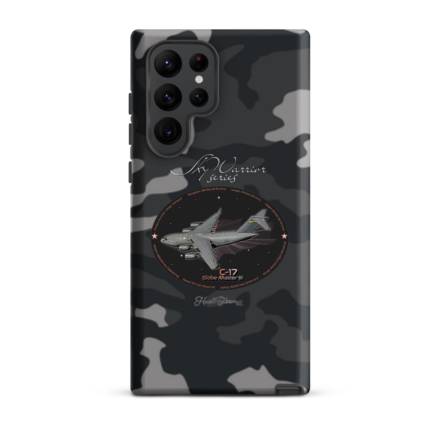Matte - C17 Globe Master III Tough case for Samsung