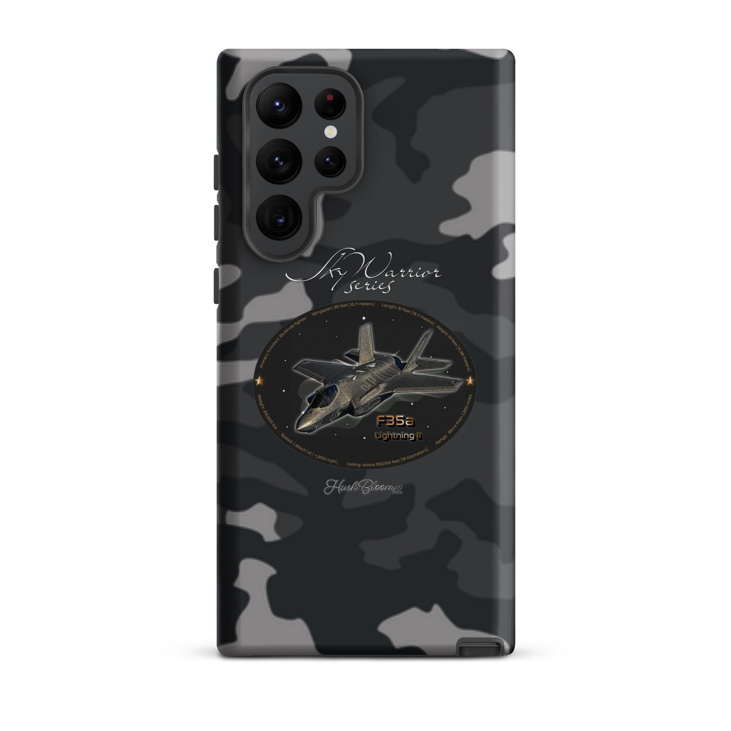 Matte - F35A Lightning Tough case for Samsung