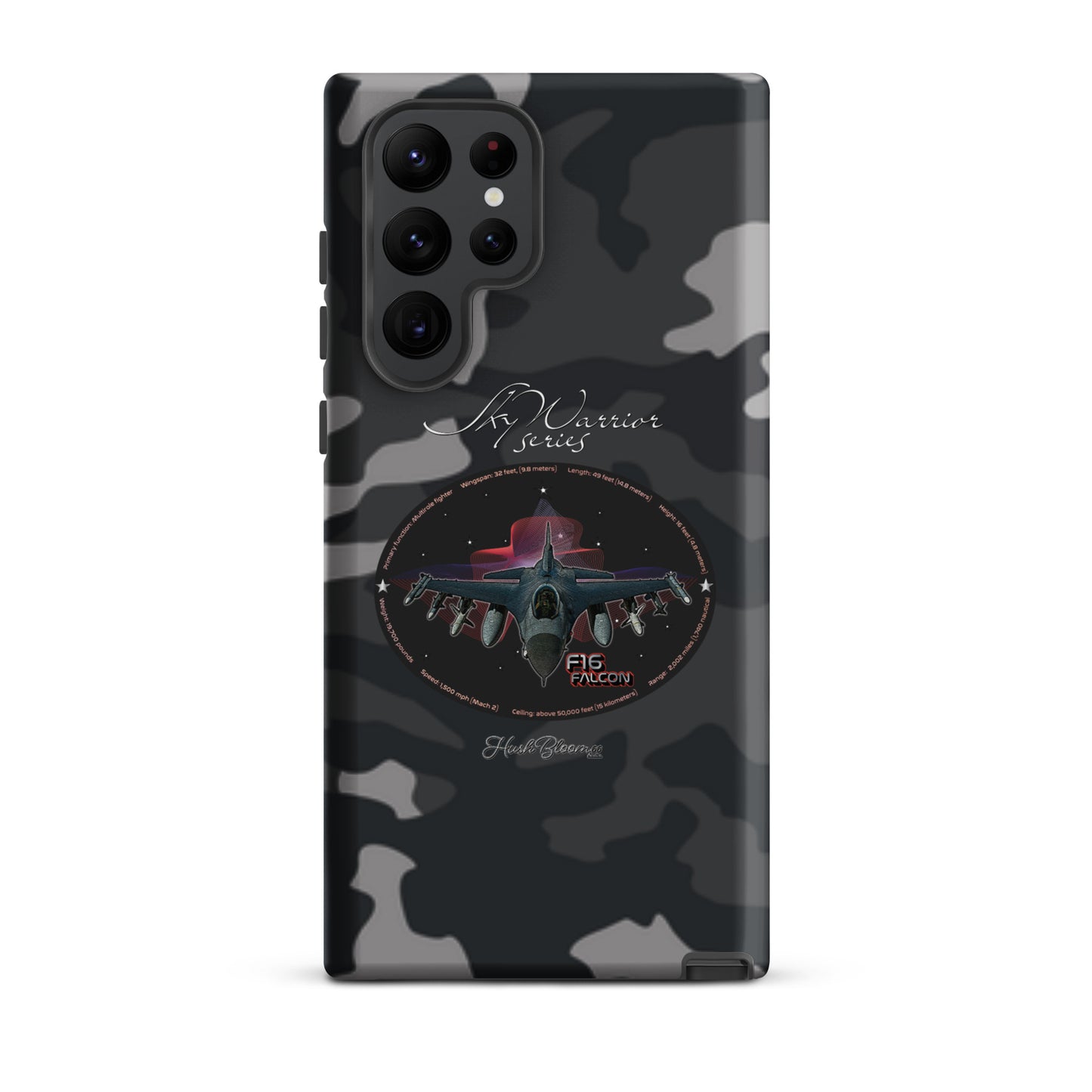 Matte - F16 Falcon Tough case for Samsung