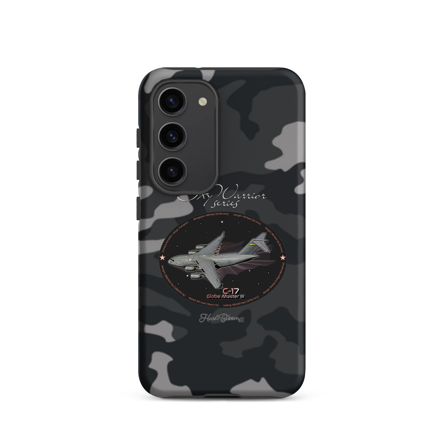 Matte - C17 Globe Master III Tough case for Samsung
