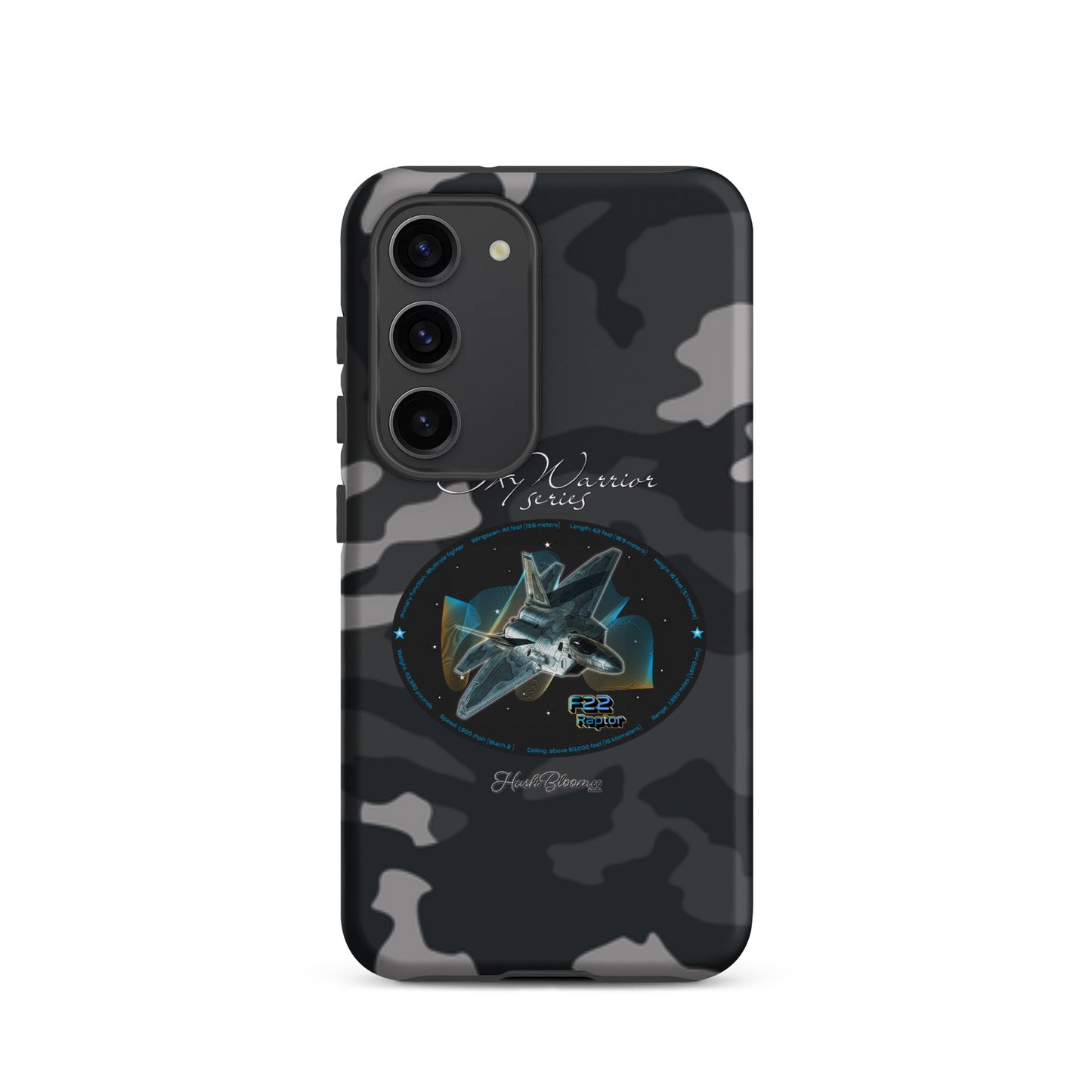 Matte - F22 Raptor Tough case for Samsung