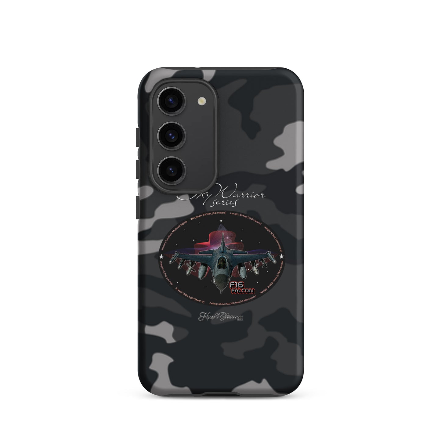 Matte - F16 Falcon Tough case for Samsung