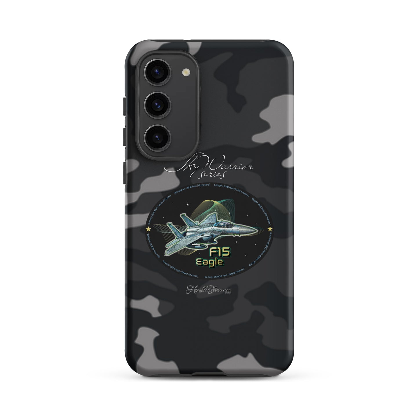 Matte - F15 Eagle Tough case for Samsung