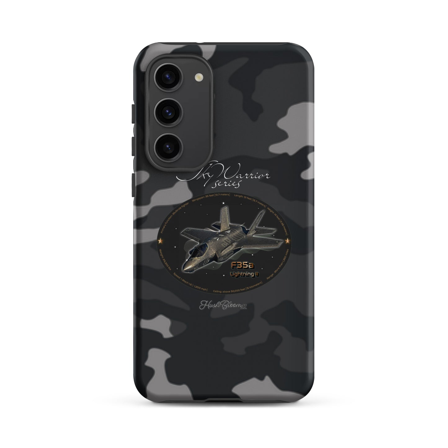 Matte - F35A Lightning Tough case for Samsung