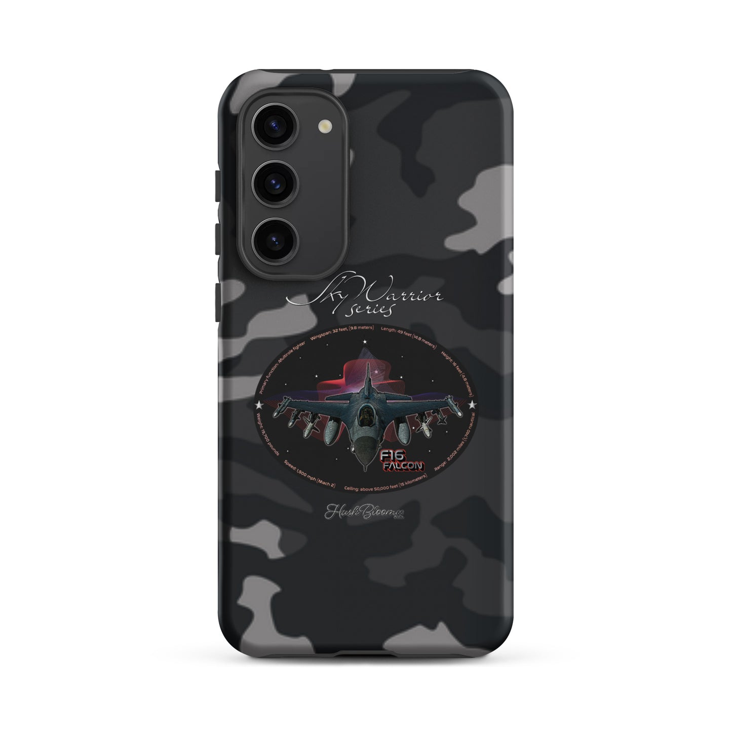 Matte - F16 Falcon Tough case for Samsung