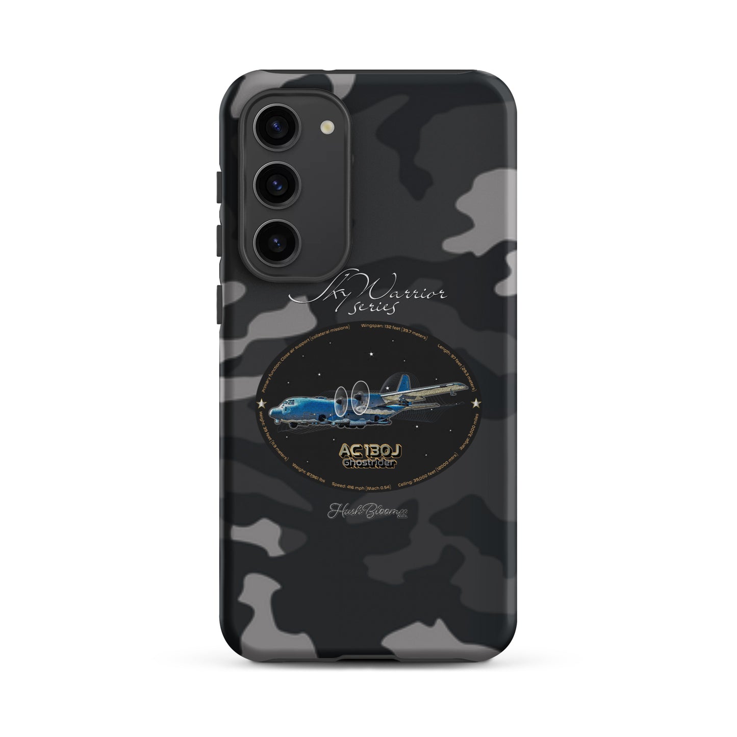 Matte - AC130J Ghostrider Tough case for Samsung