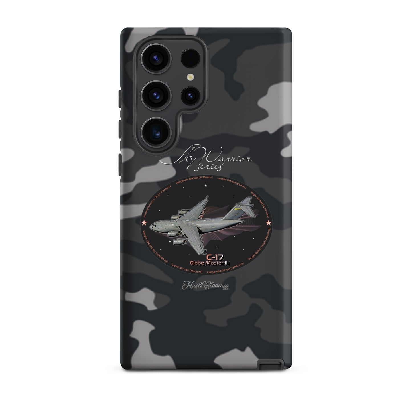 Matte - C17 Globe Master III Tough case for Samsung