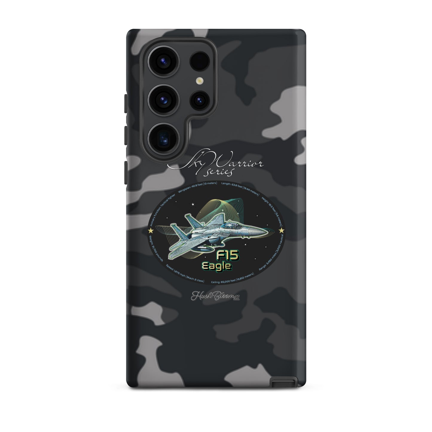 Matte - F15 Eagle Tough case for Samsung