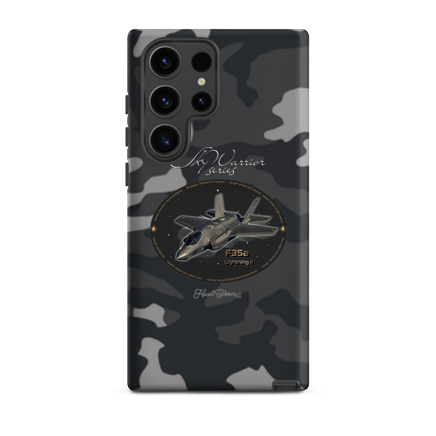 Matte - F35A Lightning Tough case for Samsung