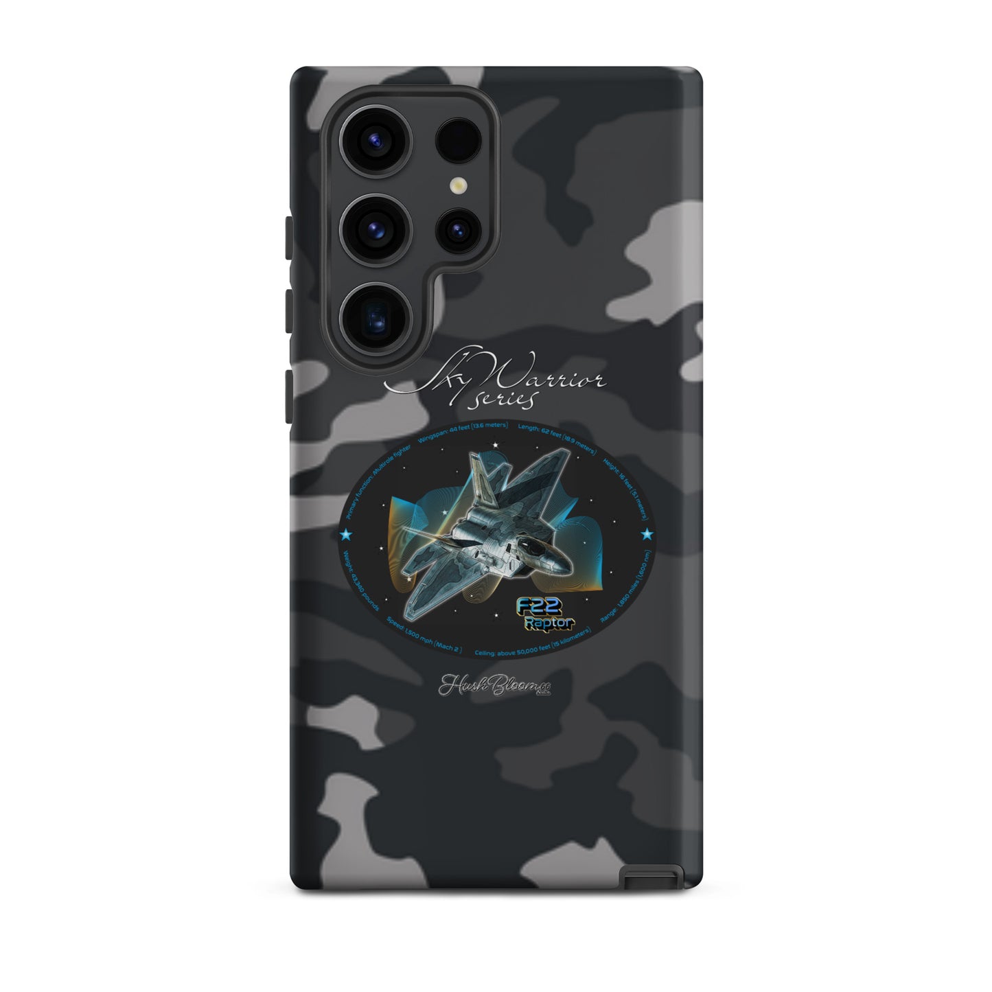 Matte - F22 Raptor Tough case for Samsung