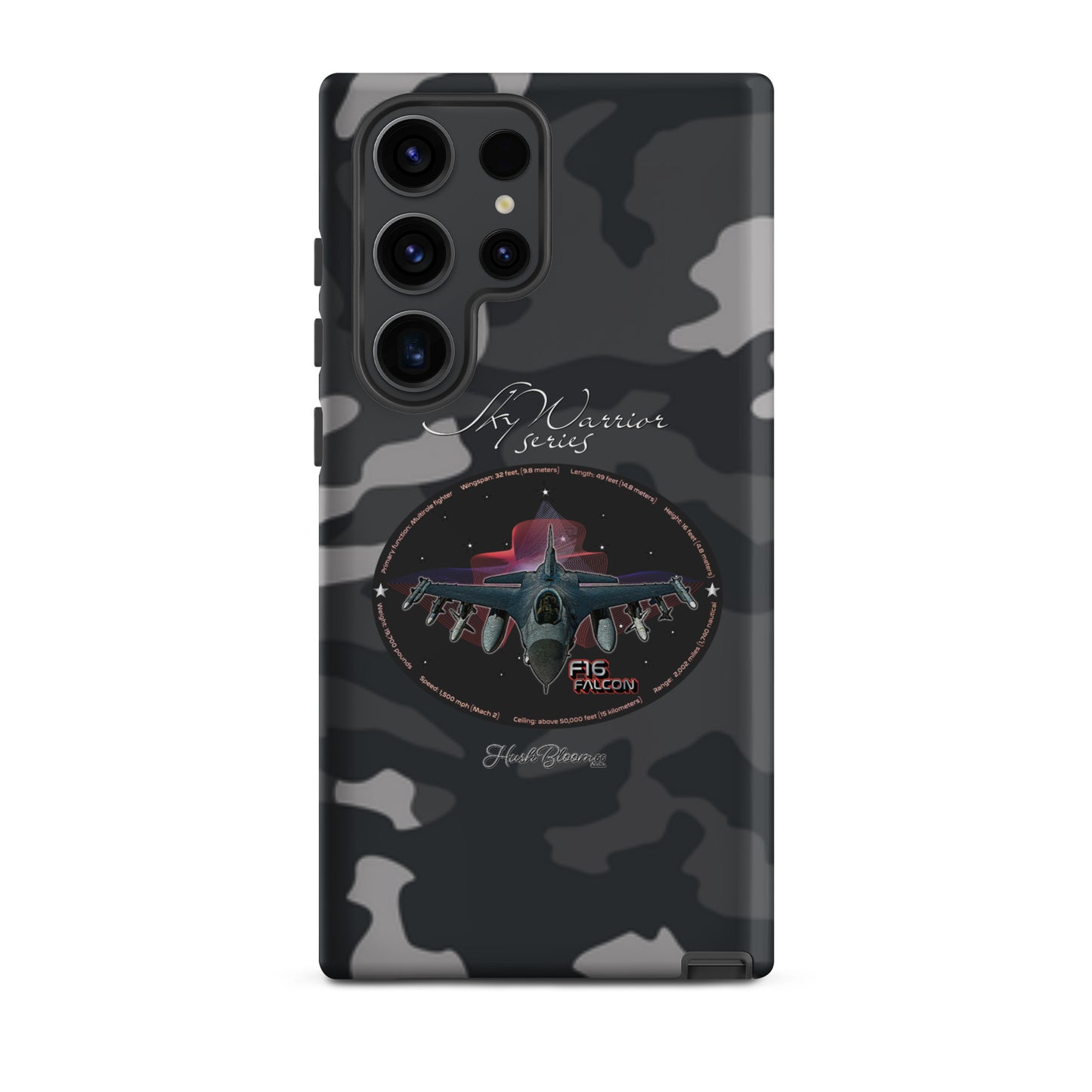 Matte - F16 Falcon Tough case for Samsung