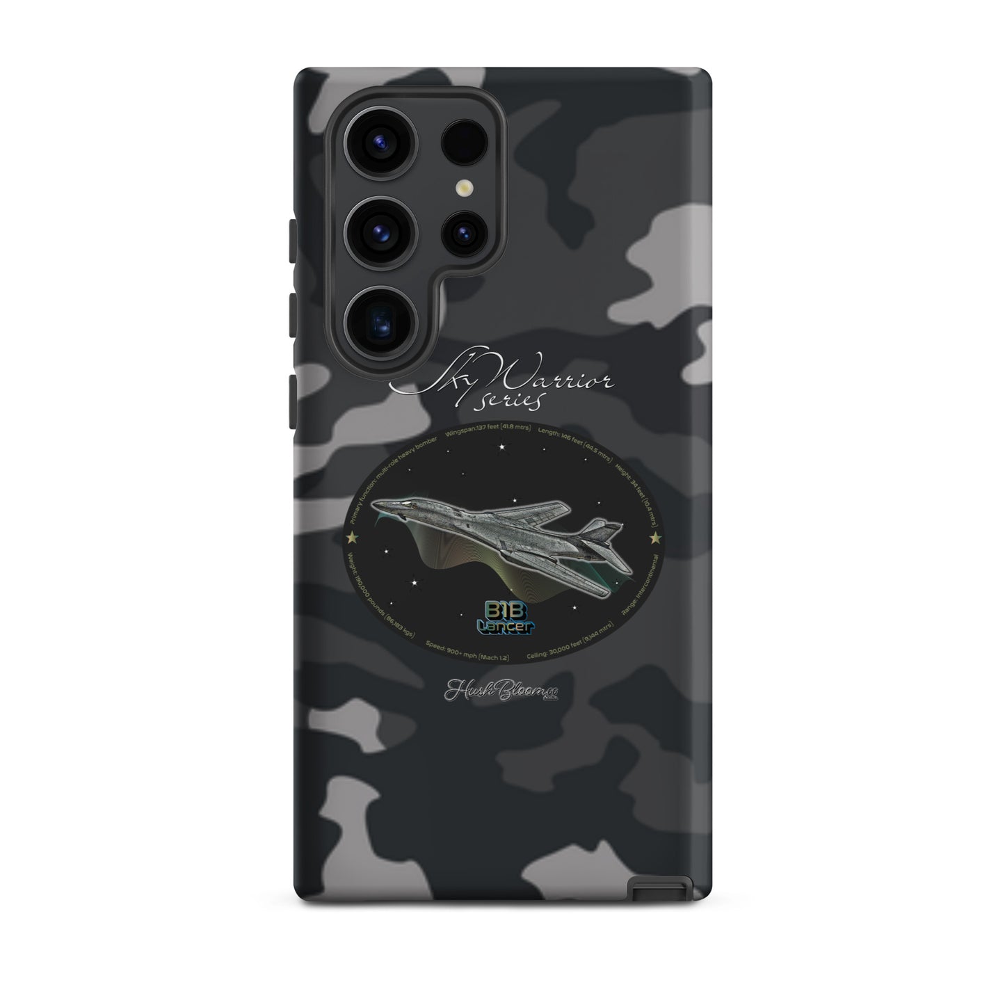 Matte - B1B Lancer Tough case for Samsung