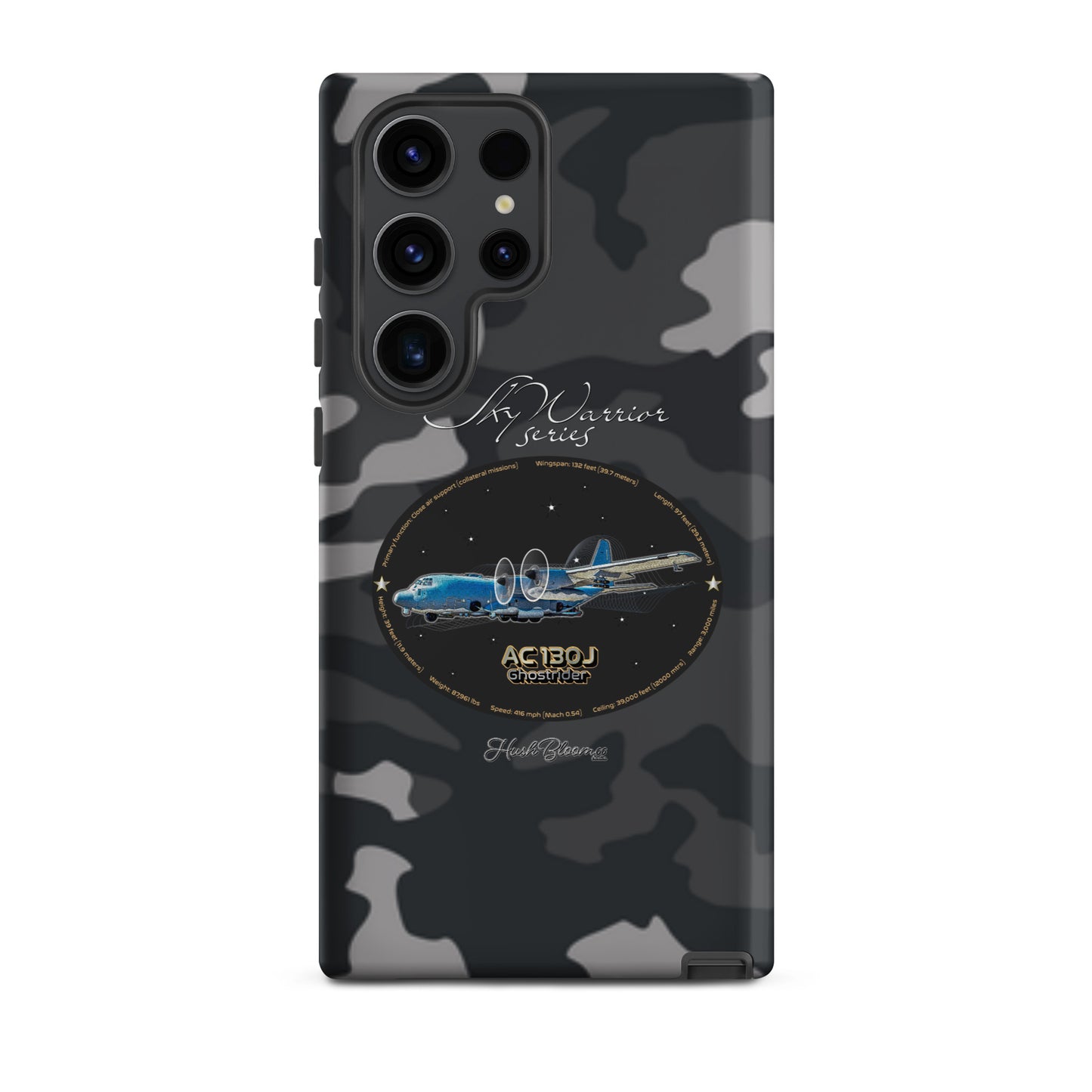 Matte - AC130J Ghostrider Tough case for Samsung