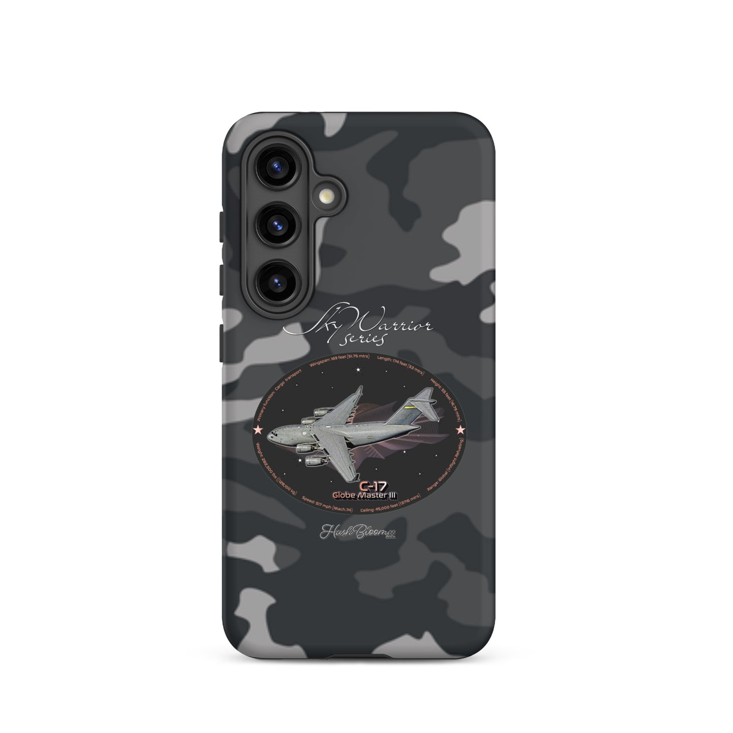 Matte - C17 Globe Master III Tough case for Samsung