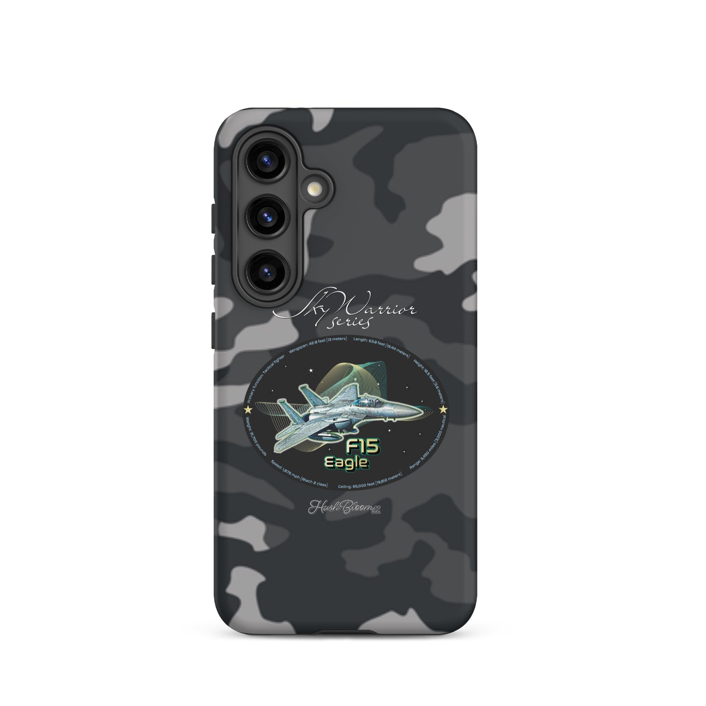 Matte - F15 Eagle Tough case for Samsung