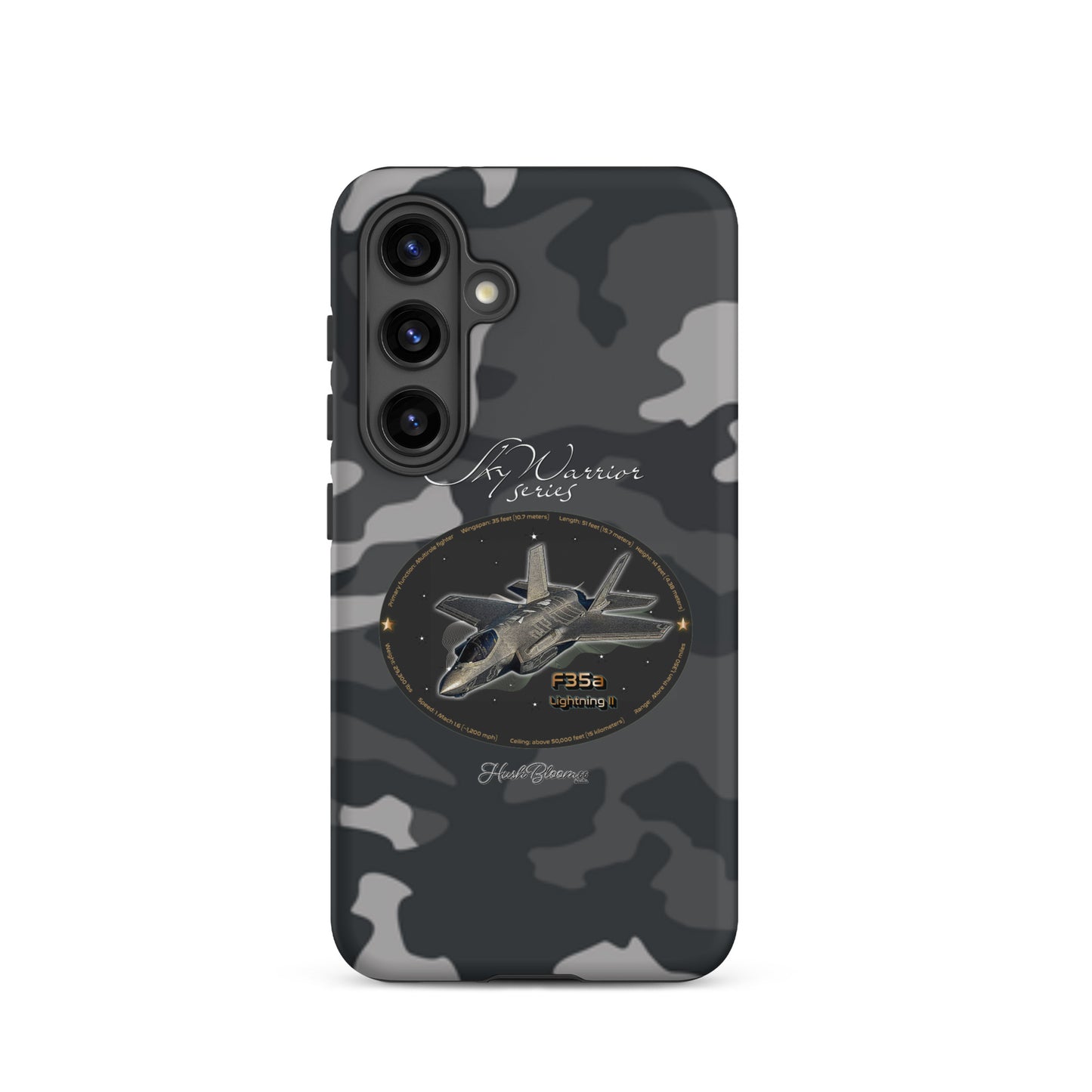 Matte - F35A Lightning Tough case for Samsung